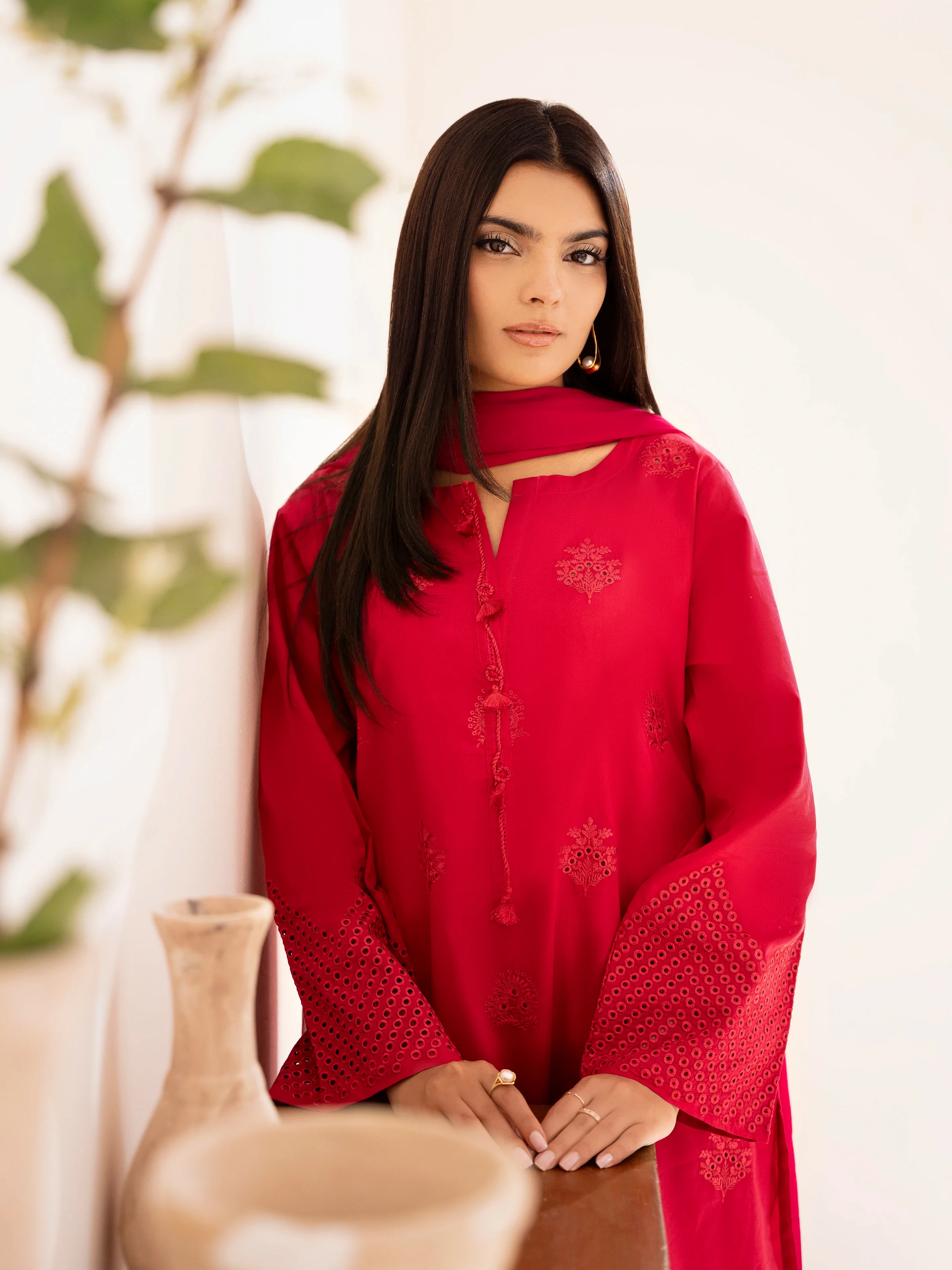 Pret Embroidered Cambric Suit - EWTKE24-81059-3P - Image 3