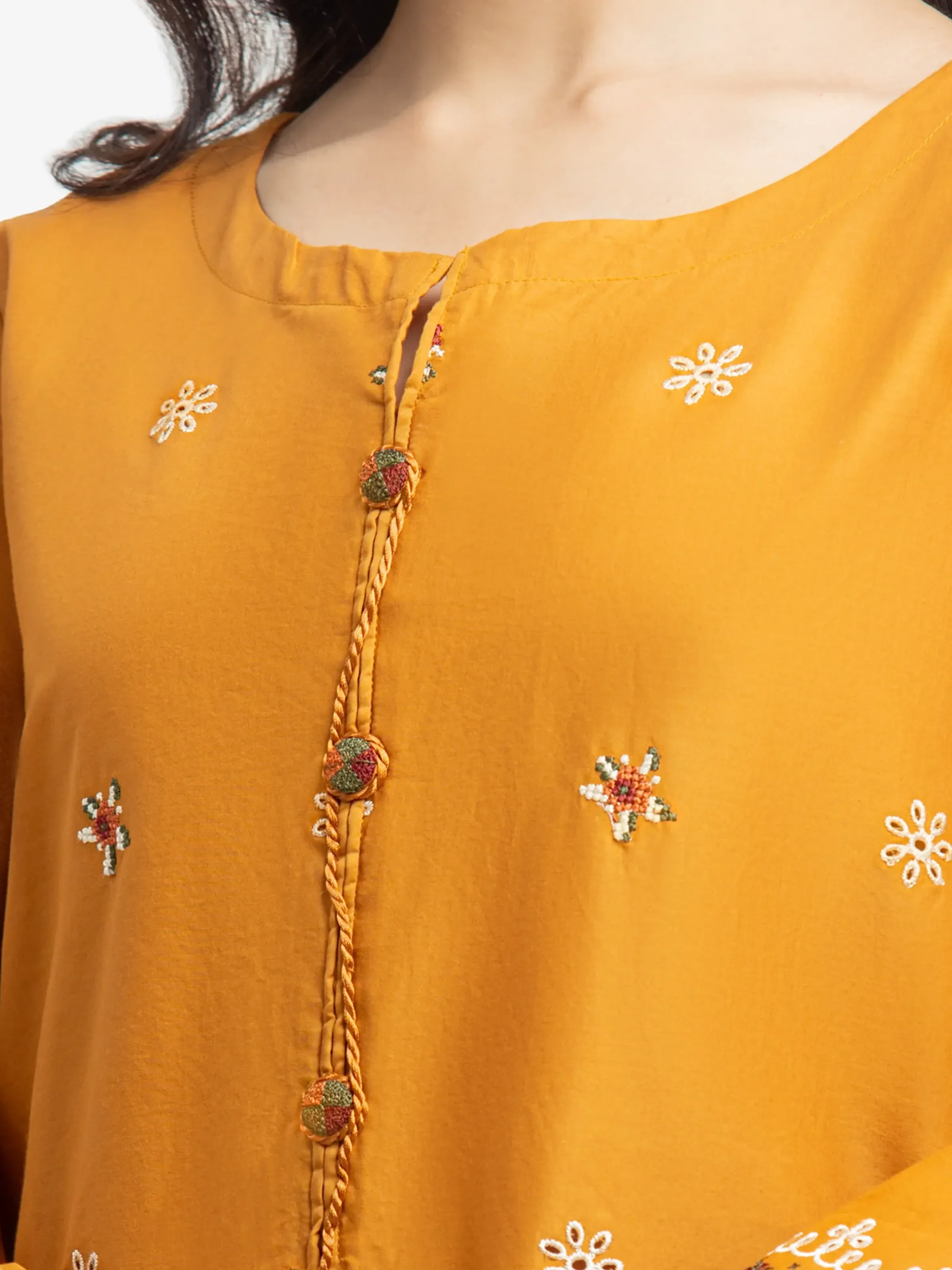 Pret Embroidered Cambric Shirt Trouser - EWTKE24-81060ST - Image 2