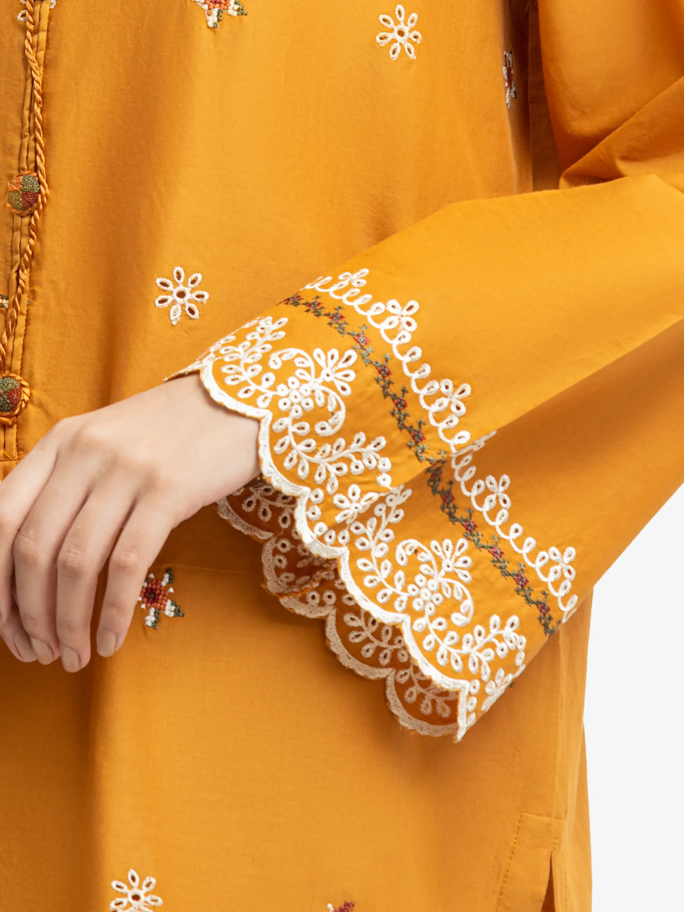 Pret Embroidered Cambric Shirt Trouser - EWTKE24-81060ST - Image 3