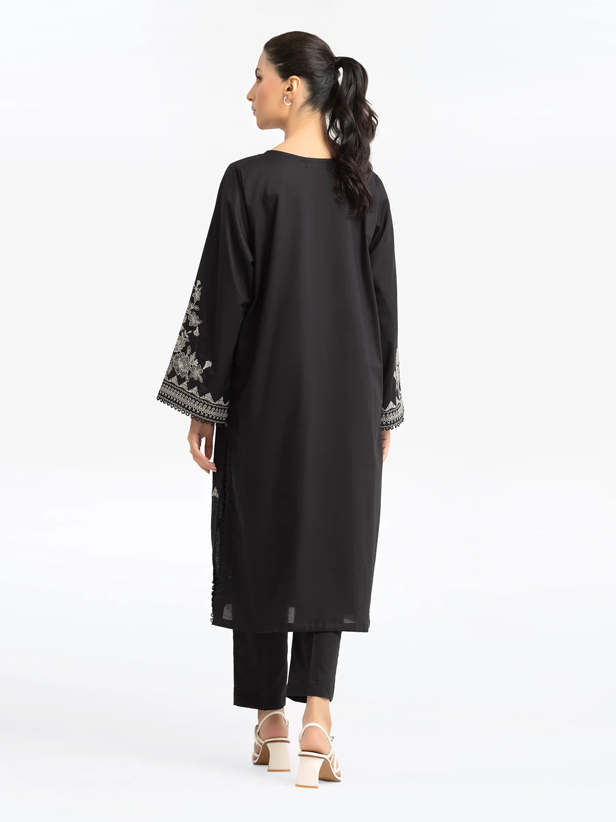Pret Embroidered Cambric Shirt Trouser - EWTKE24-81066ST - Image 3