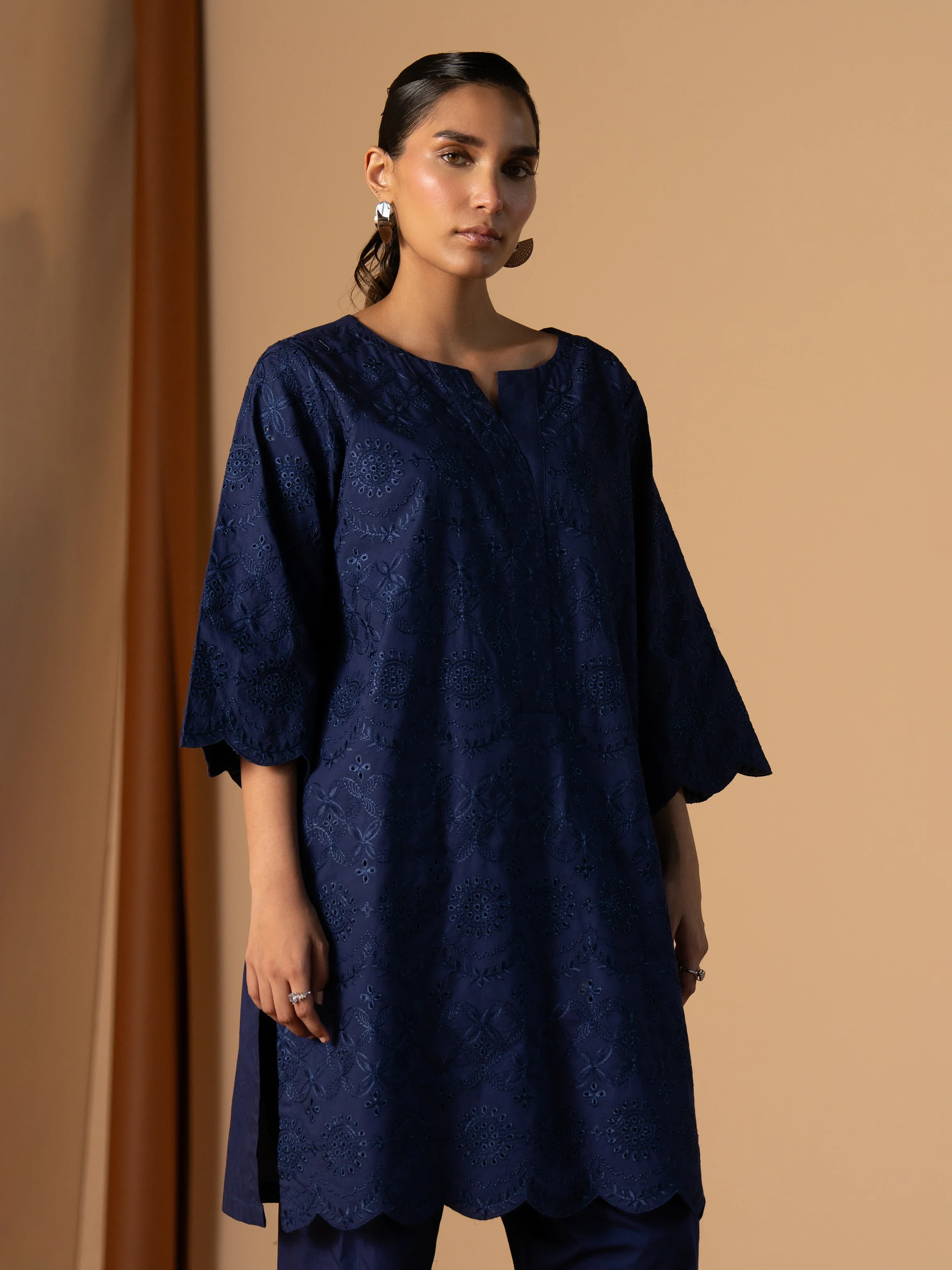 Pret Embroidered Cambric Shirt Trouser - EWTKE24-81196ST - Image 2