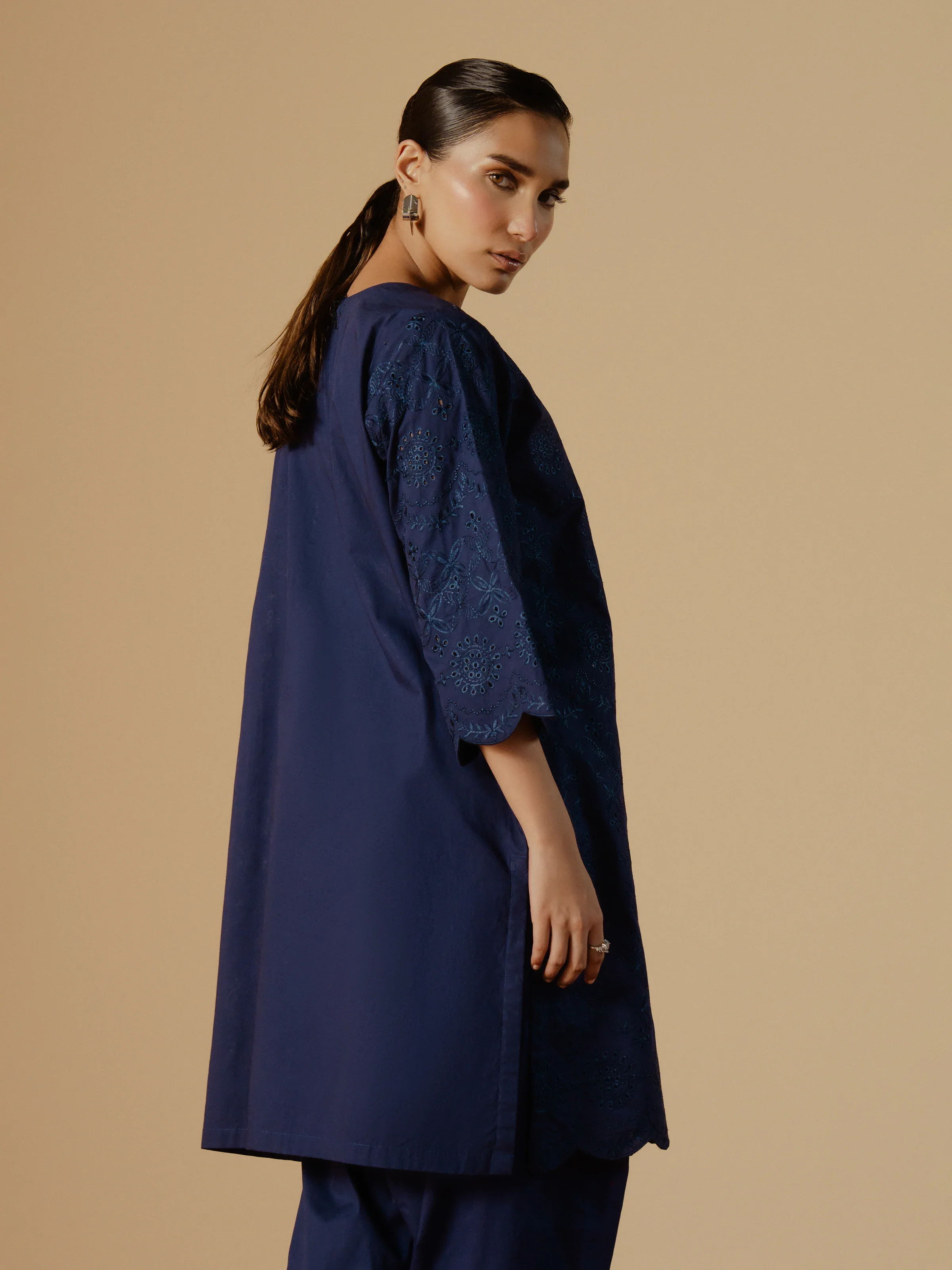 Pret Embroidered Cambric Shirt Trouser - EWTKE24-81196ST - Image 7