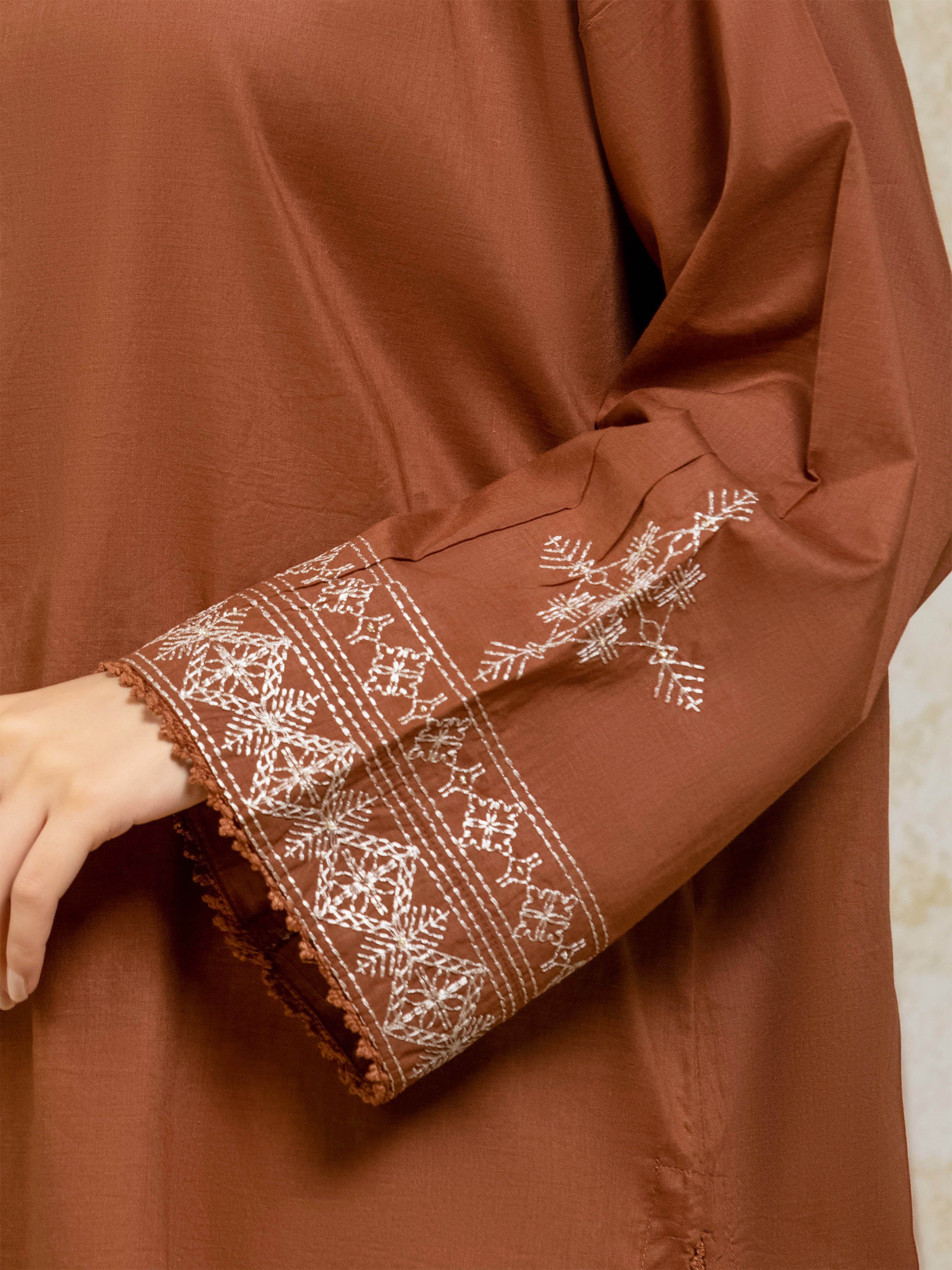 Pret Embroidered Cambric Shirt Trouser - EWTKE25-81602ST - Image 3