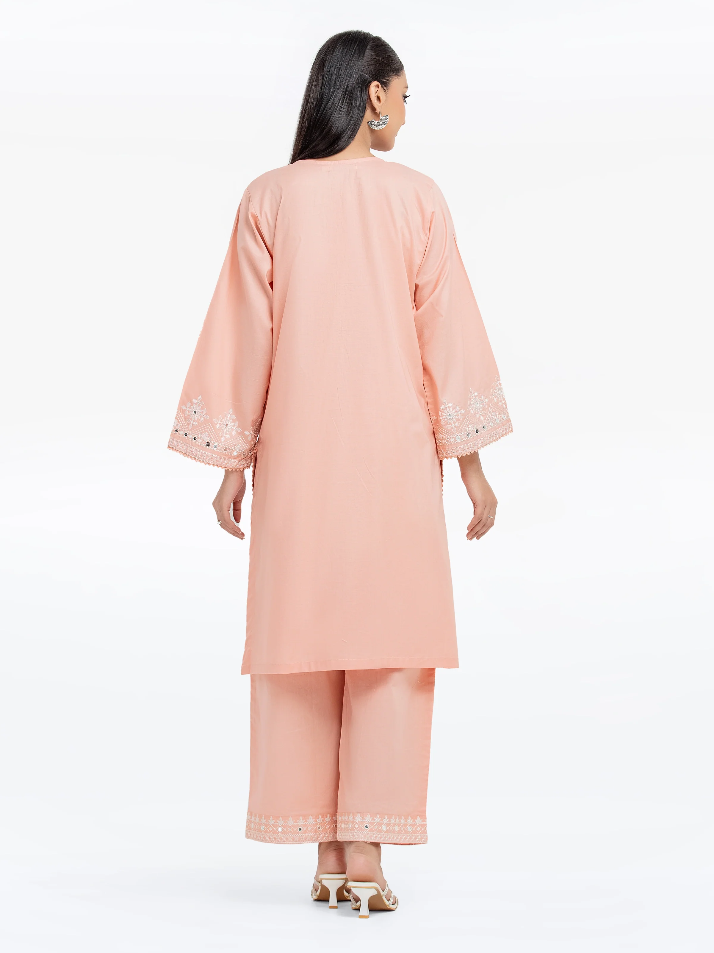 Pret Embroidered Cambric Co-Ord Set - EWTKE25-81628ST - Image 6