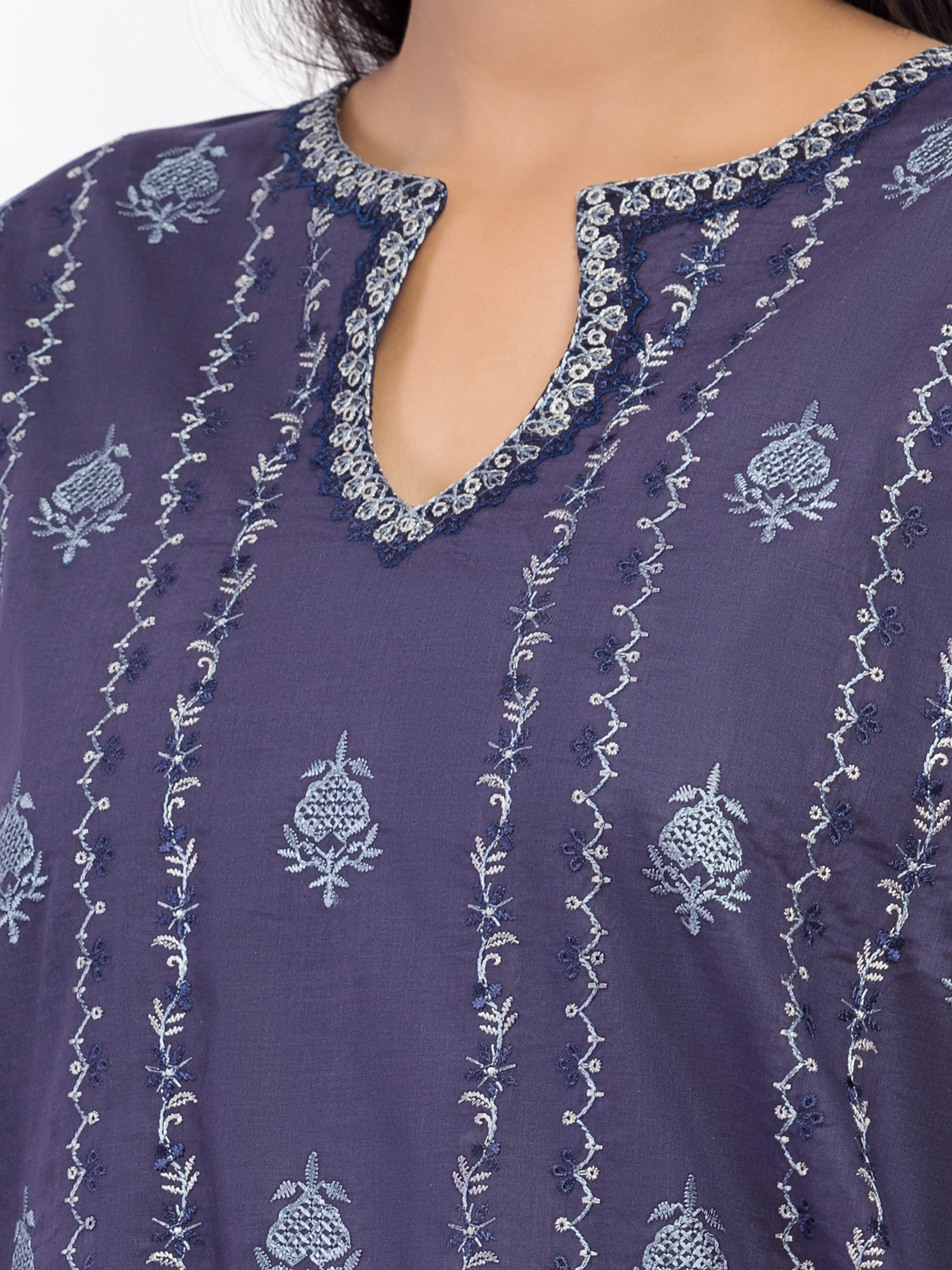 Pret Embroidered Cambric Co-Ord Set - EWTKE25-81630ST - Image 3