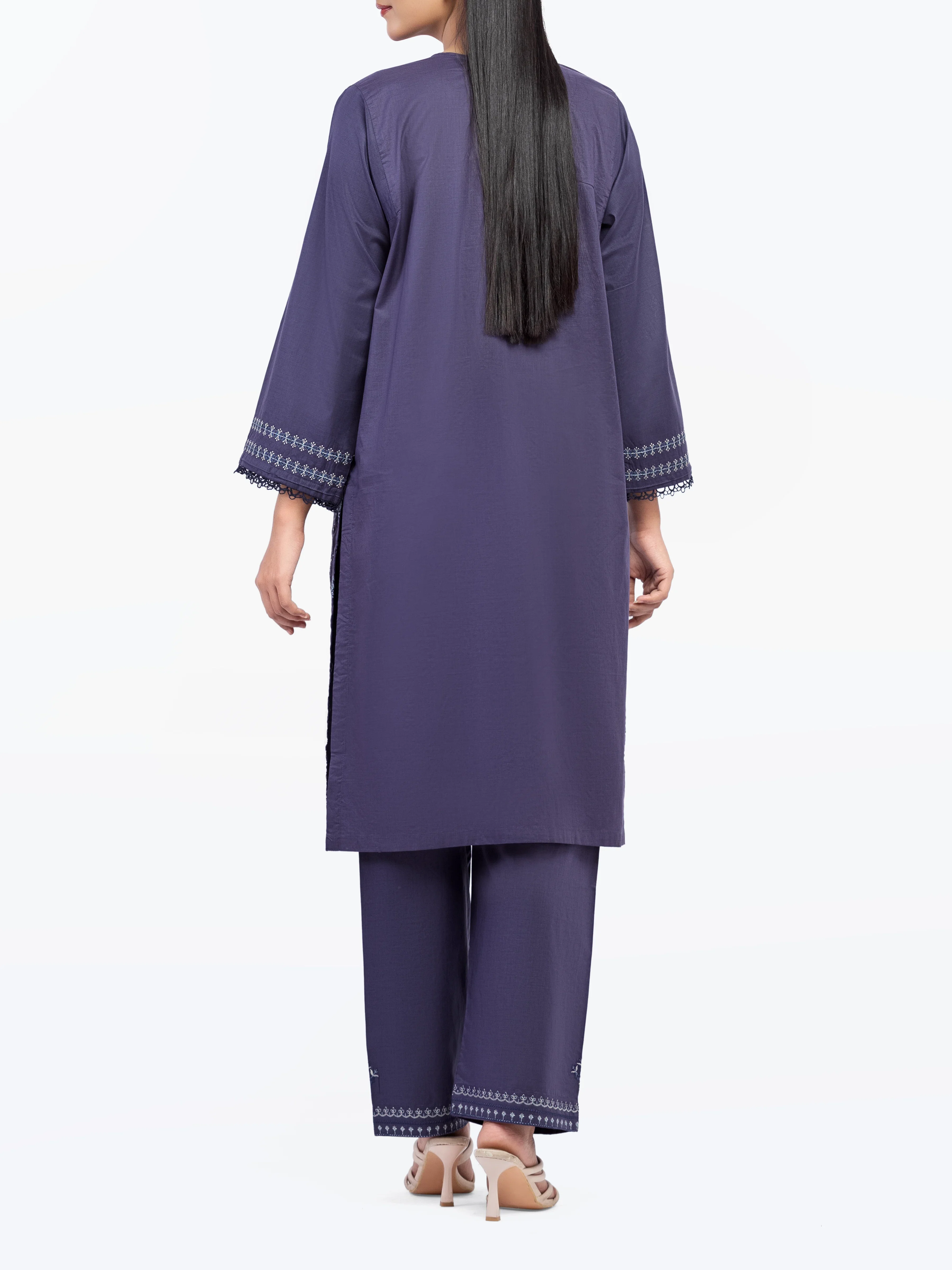 Pret Embroidered Cambric Co-Ord Set - EWTKE25-81630ST - Image 6