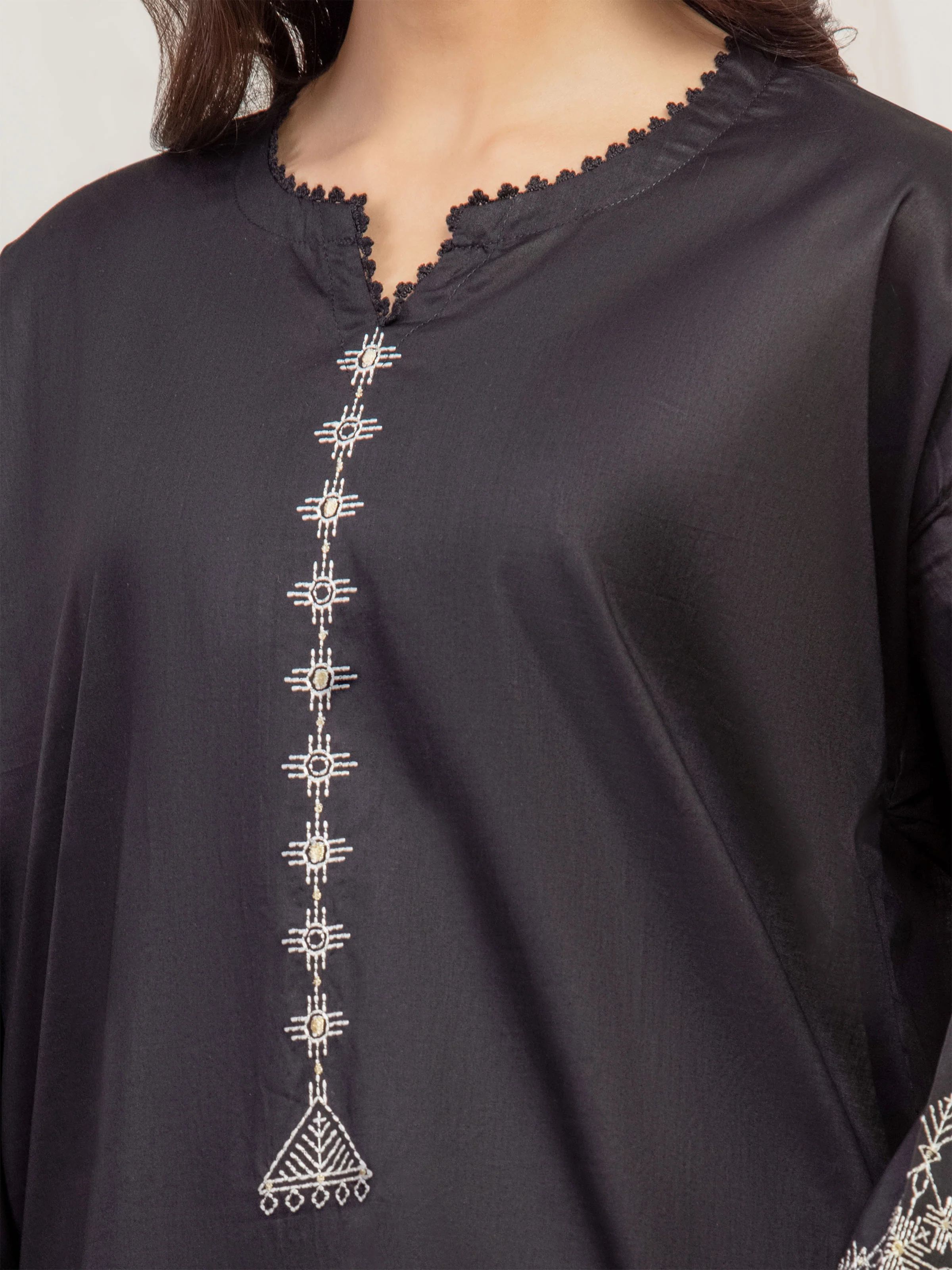 Pret Embroidered Cambric Shirt Trouser - EWTKE5-80132ST - Image 3
