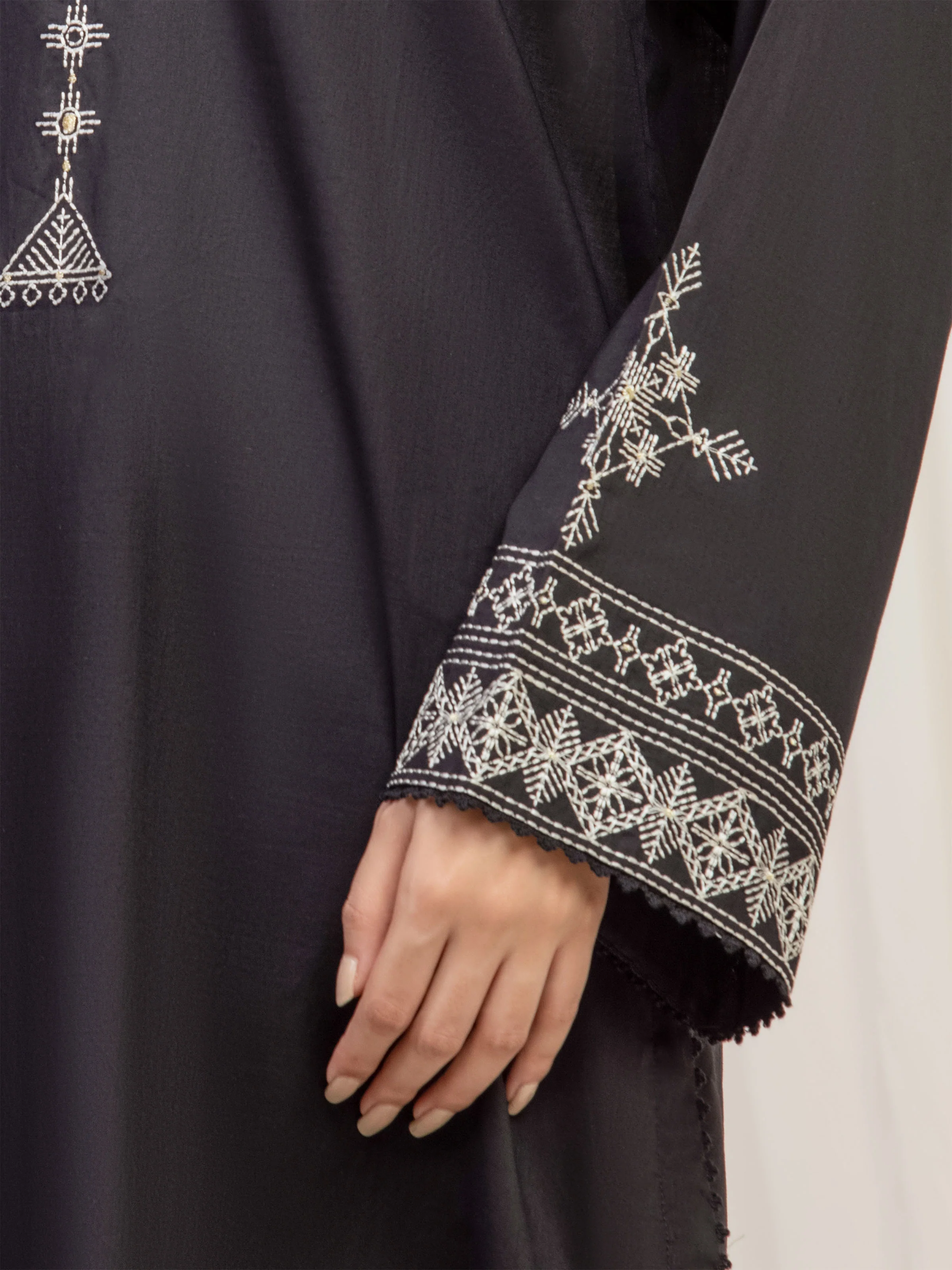 Pret Embroidered Cambric Shirt Trouser - EWTKE5-80132ST - Image 5