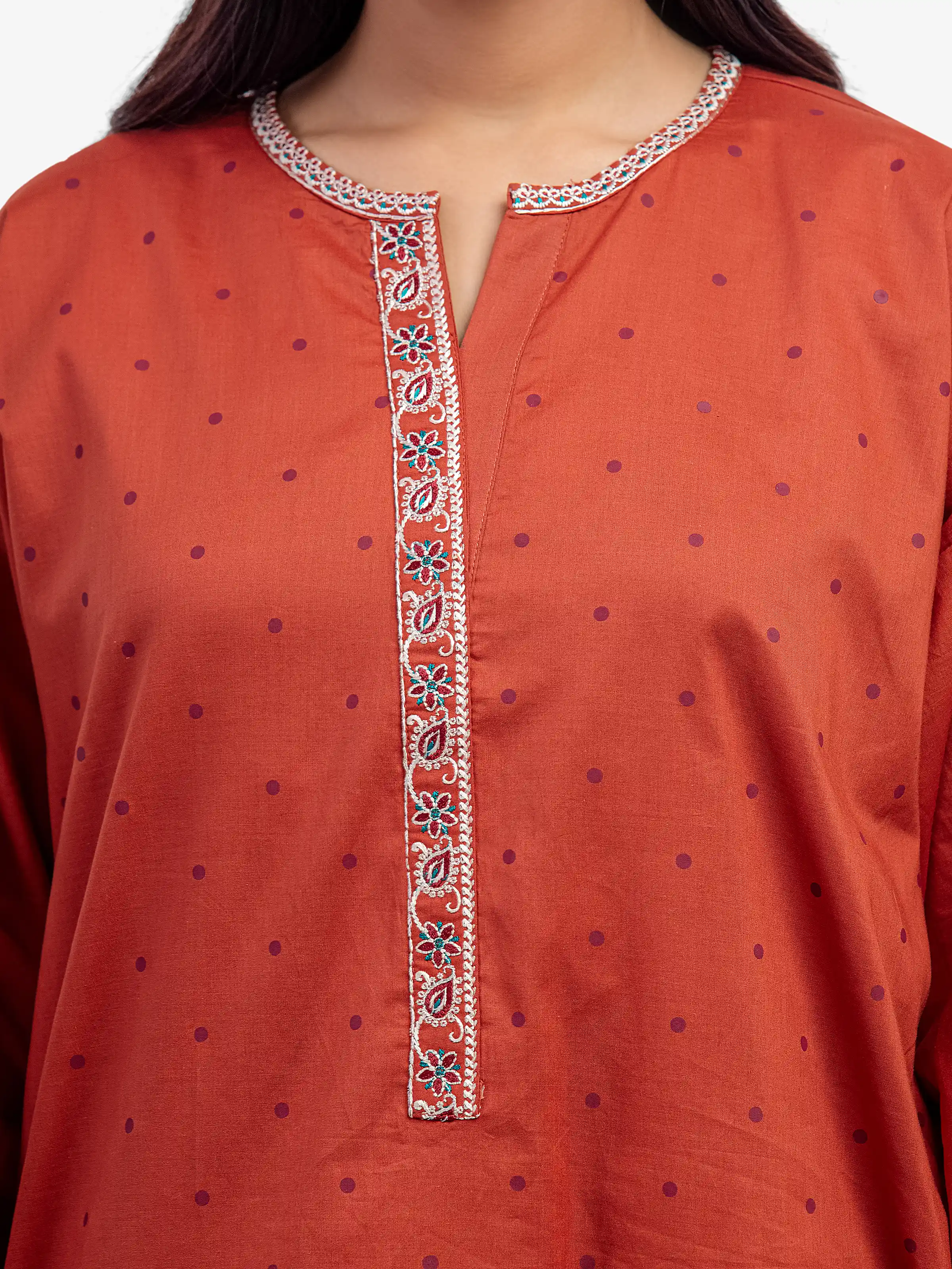 Pret Embroidered Cambric Co-Ord Set - EWTKE5-81620ST - Image 2