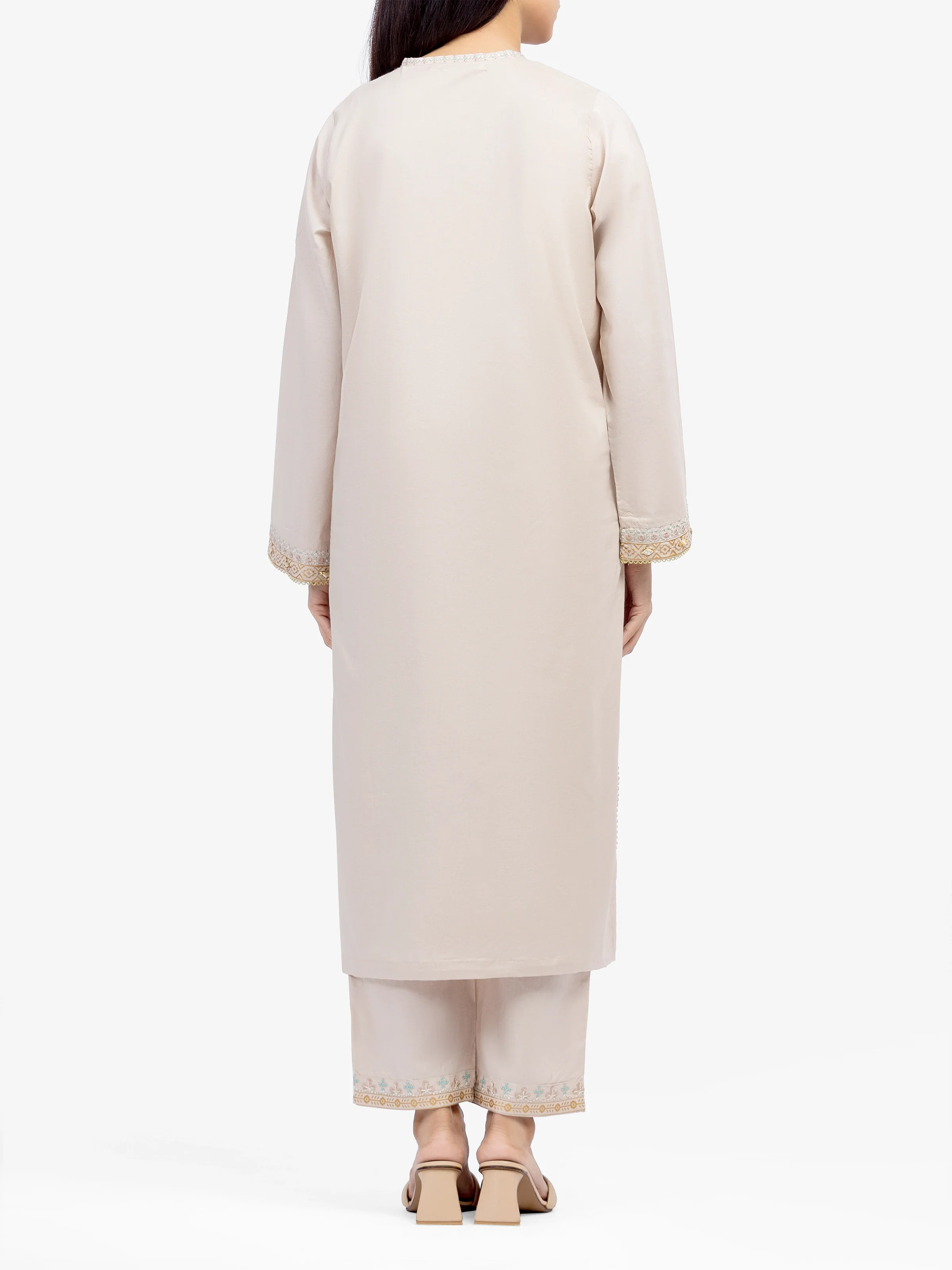 Pret Embroidered Cambric Co-Ord Set - EWTKE5-81633ST - Image 5