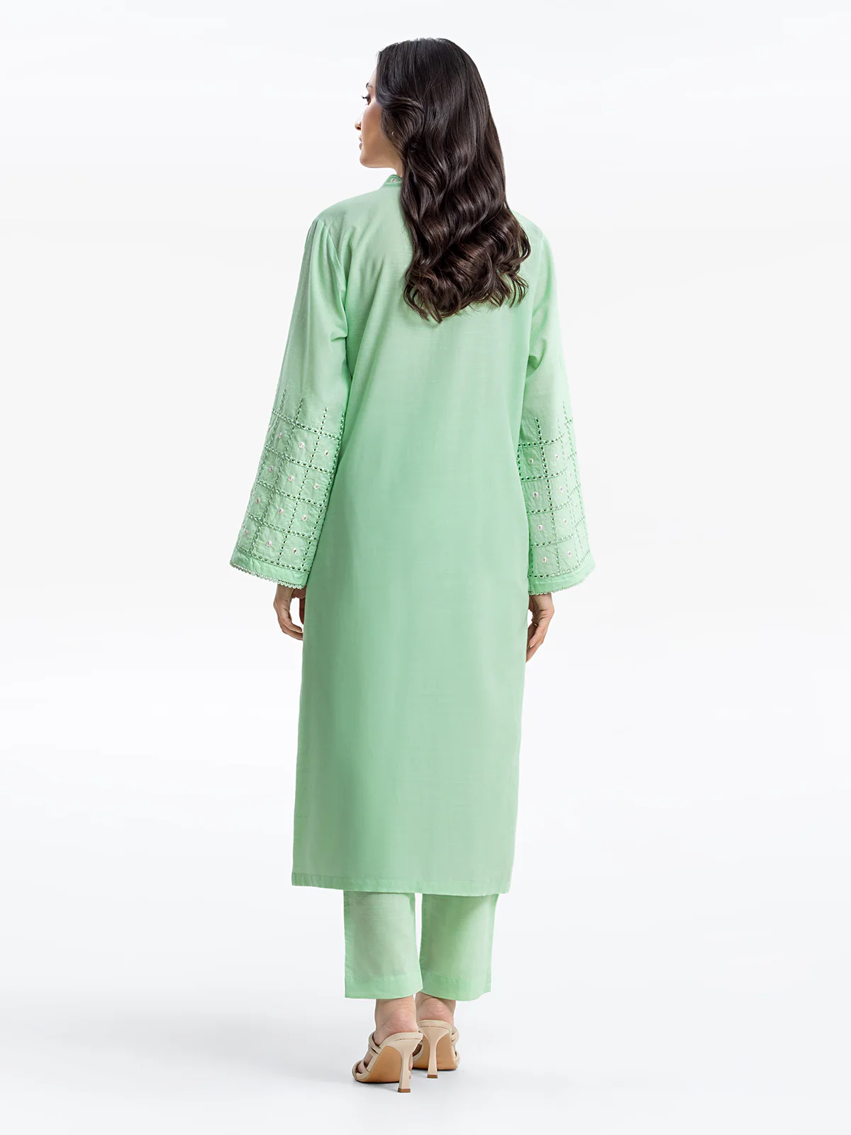 Pret Embroidered Chambray Co-ord Set - EWTKE24-80352ST - Image 5