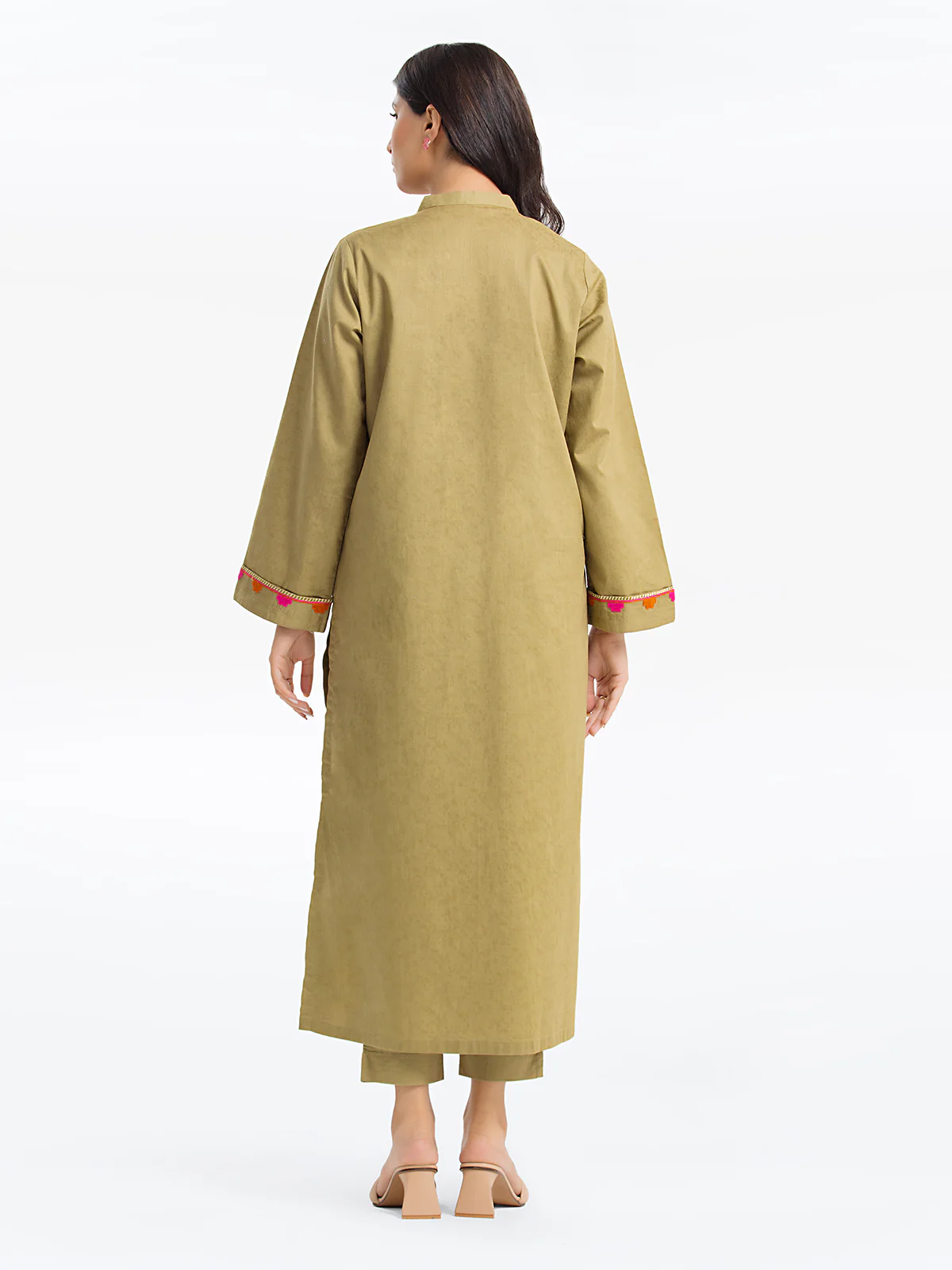 Pret Embroidered Dobby Shirt Trouser - EWTKE24-69655ST - Image 6