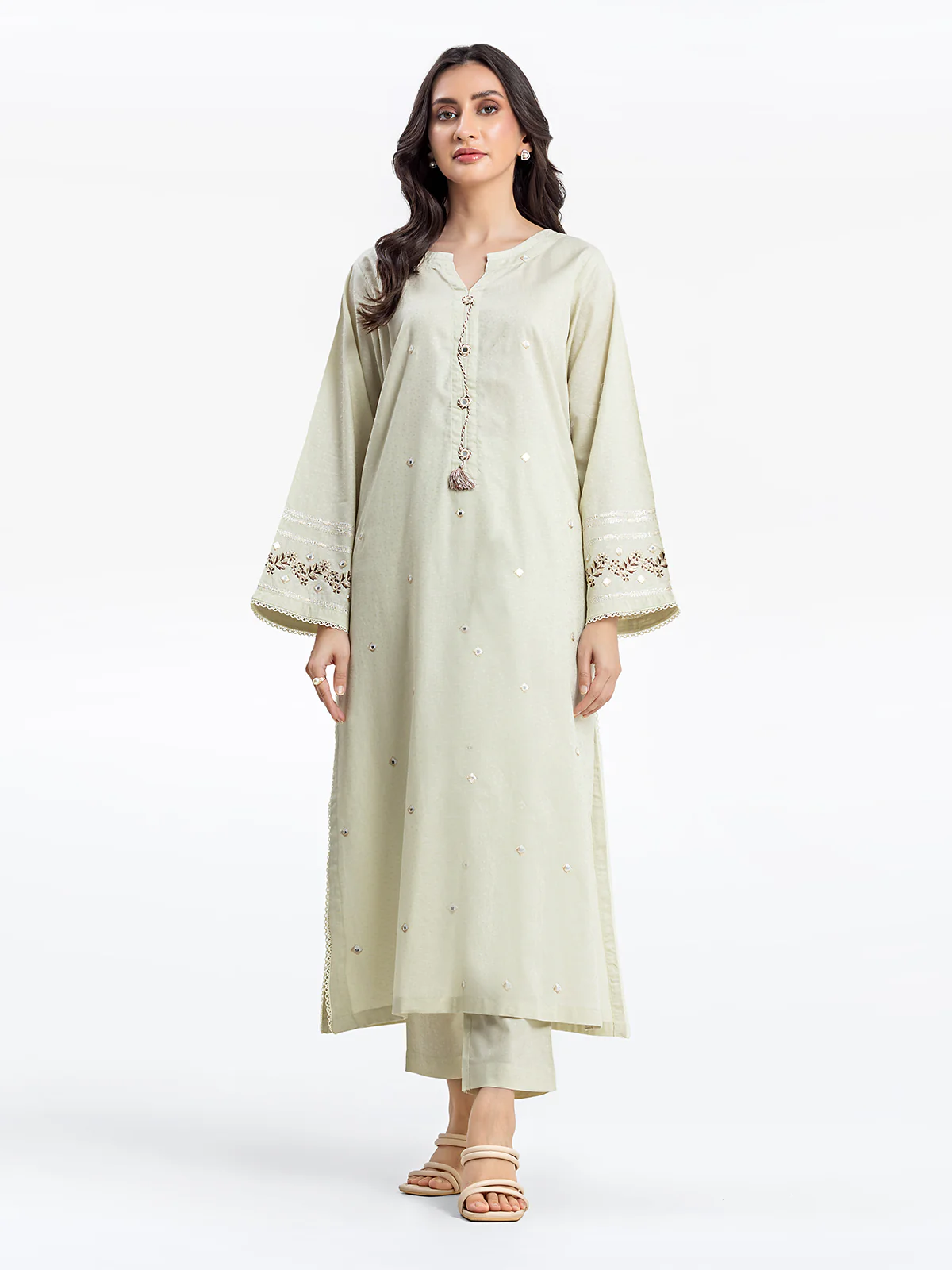 Pret Embroidered Dobby Co-ord Set - EWTKE24-69681ST - Image 2