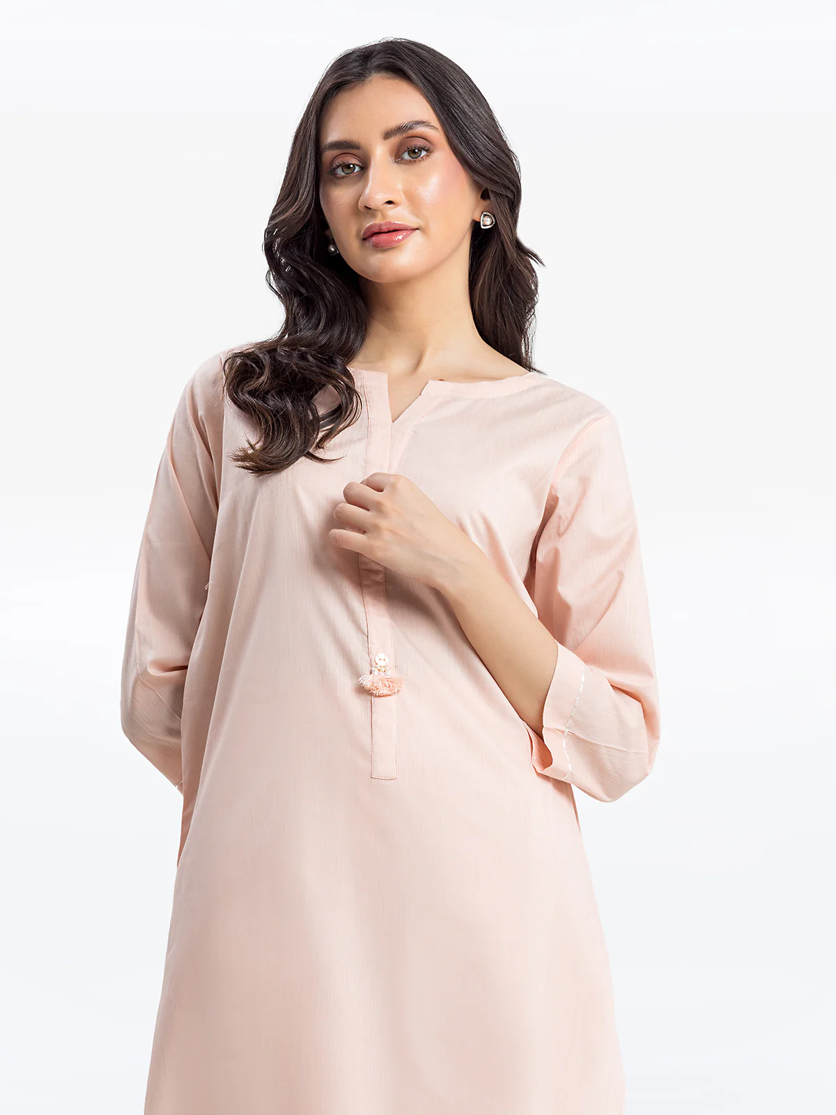 Pret Embroidered Dobby Shirt Trouser - EWTKE24-69688ST