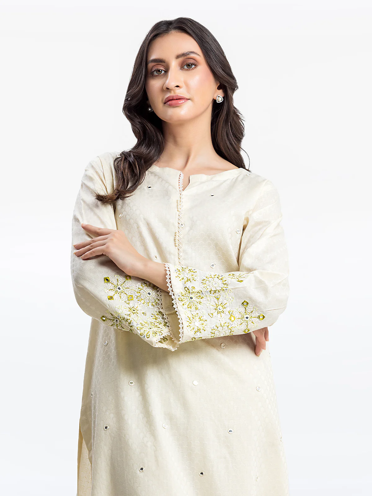Pret Embroidered Dobby Co-ord Set - EWTKE24-69691ST - Image 2