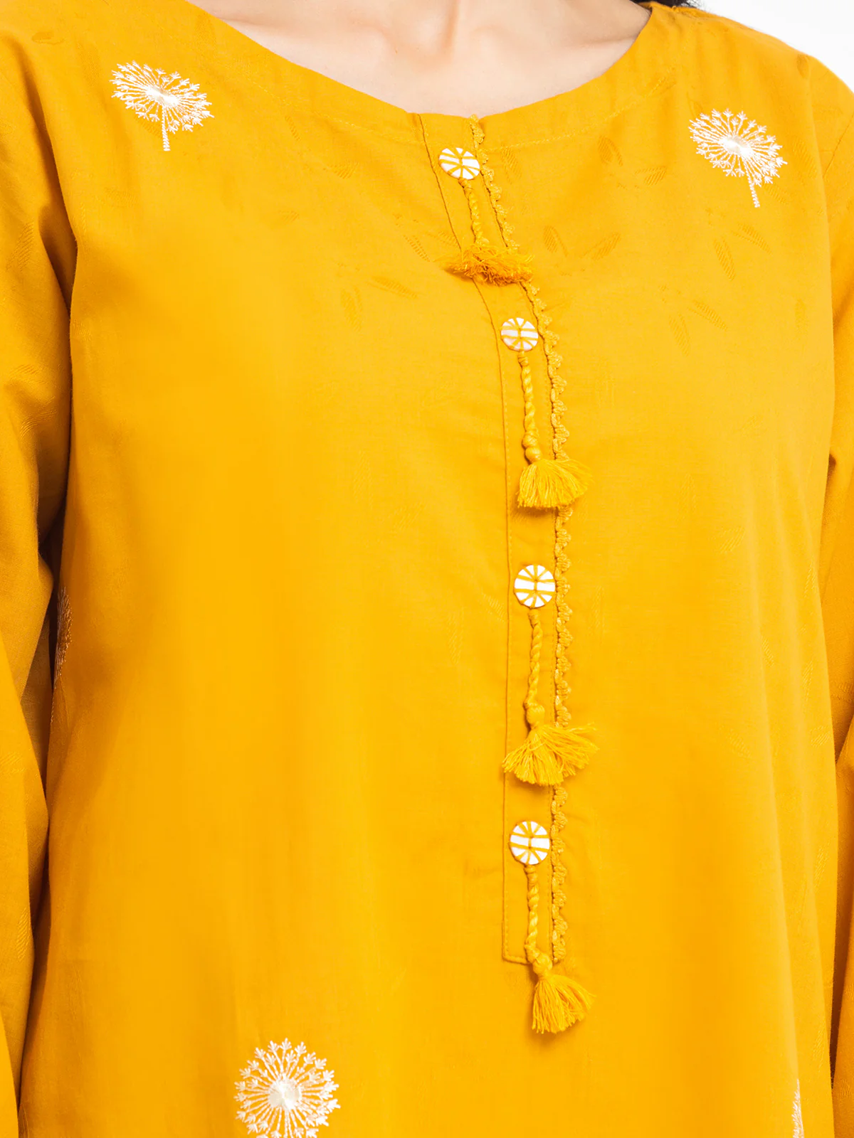 Pret Embroidered Dobby Shirt Trouser - EWTKE24-69709ST - Image 4
