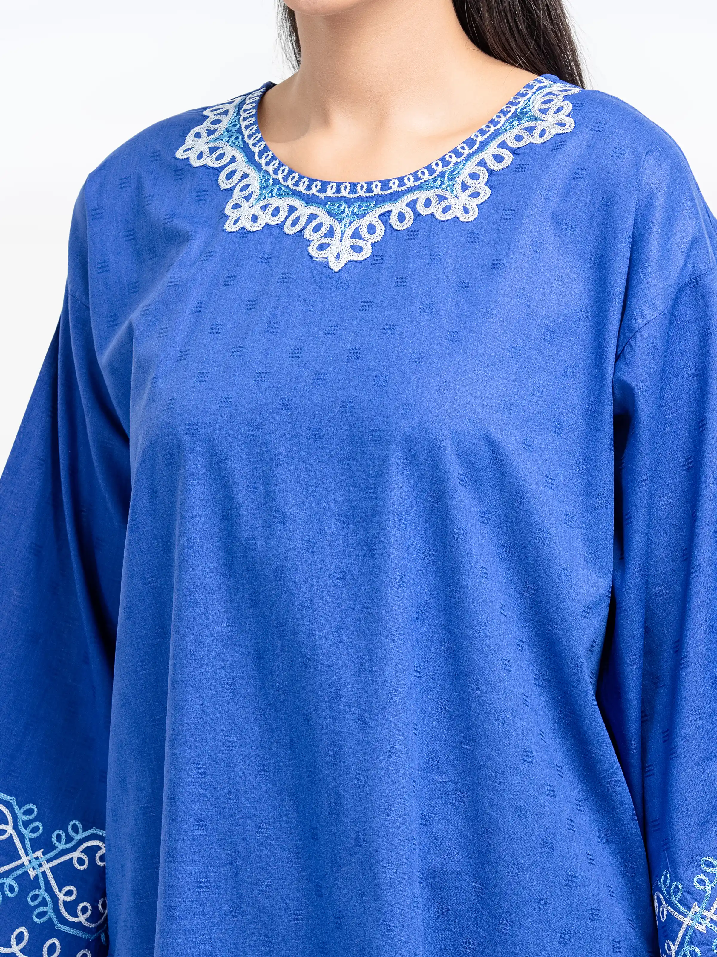 Pret Embroidered Dobby Co-Ord Set - EWTKE24-80131ST - Image 3
