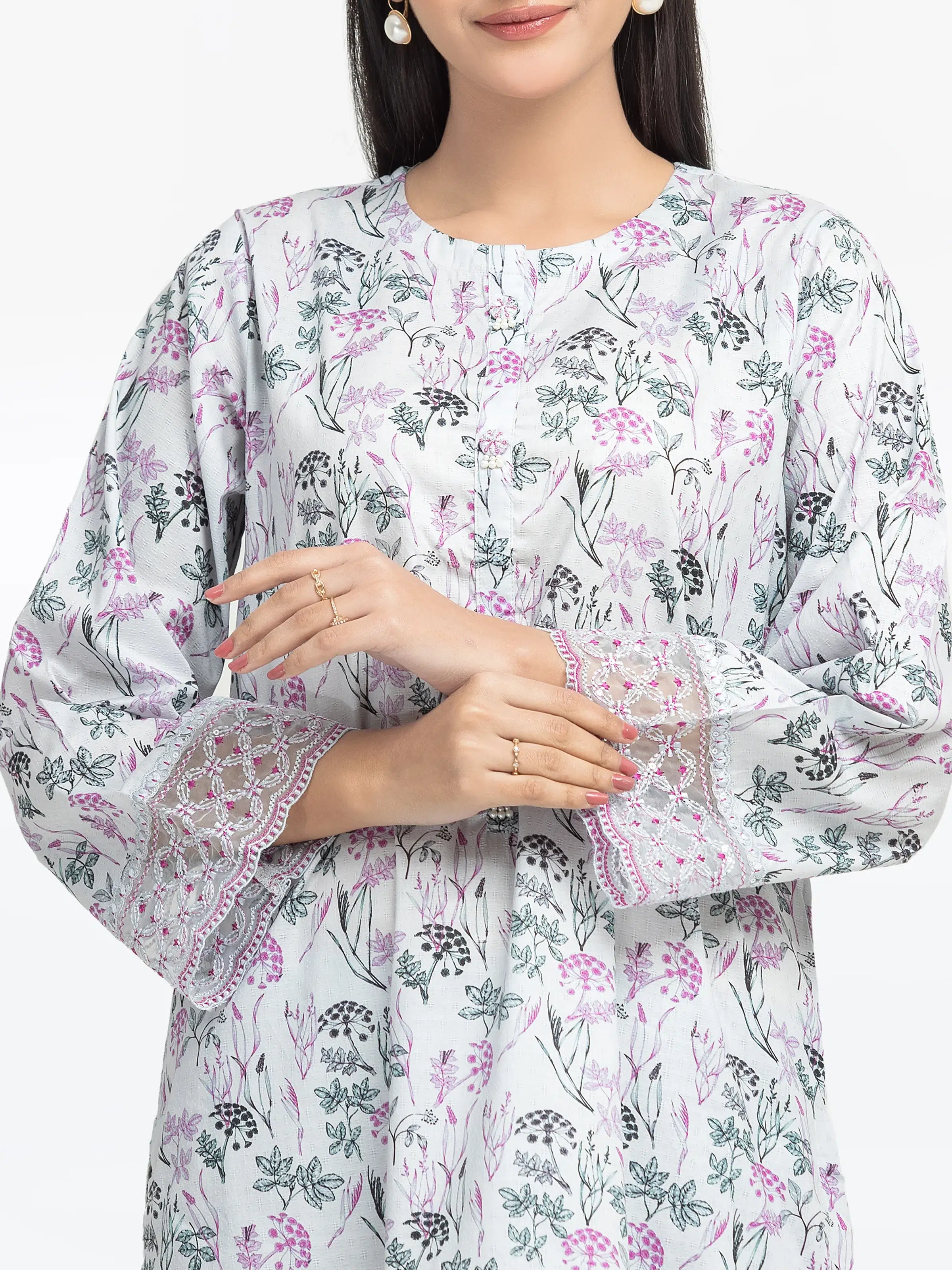 Pret Embroidered Dobby Co-ord Set - EWTKE24-81345ST - Image 2