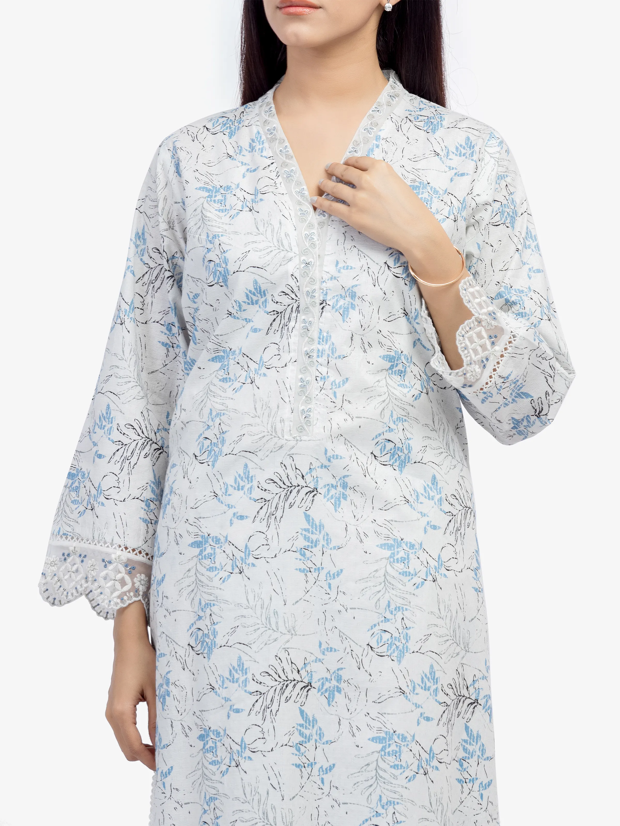 Pret Embroidered Dobby Co-Ord Set - EWTKE24-81346ST - Image 2