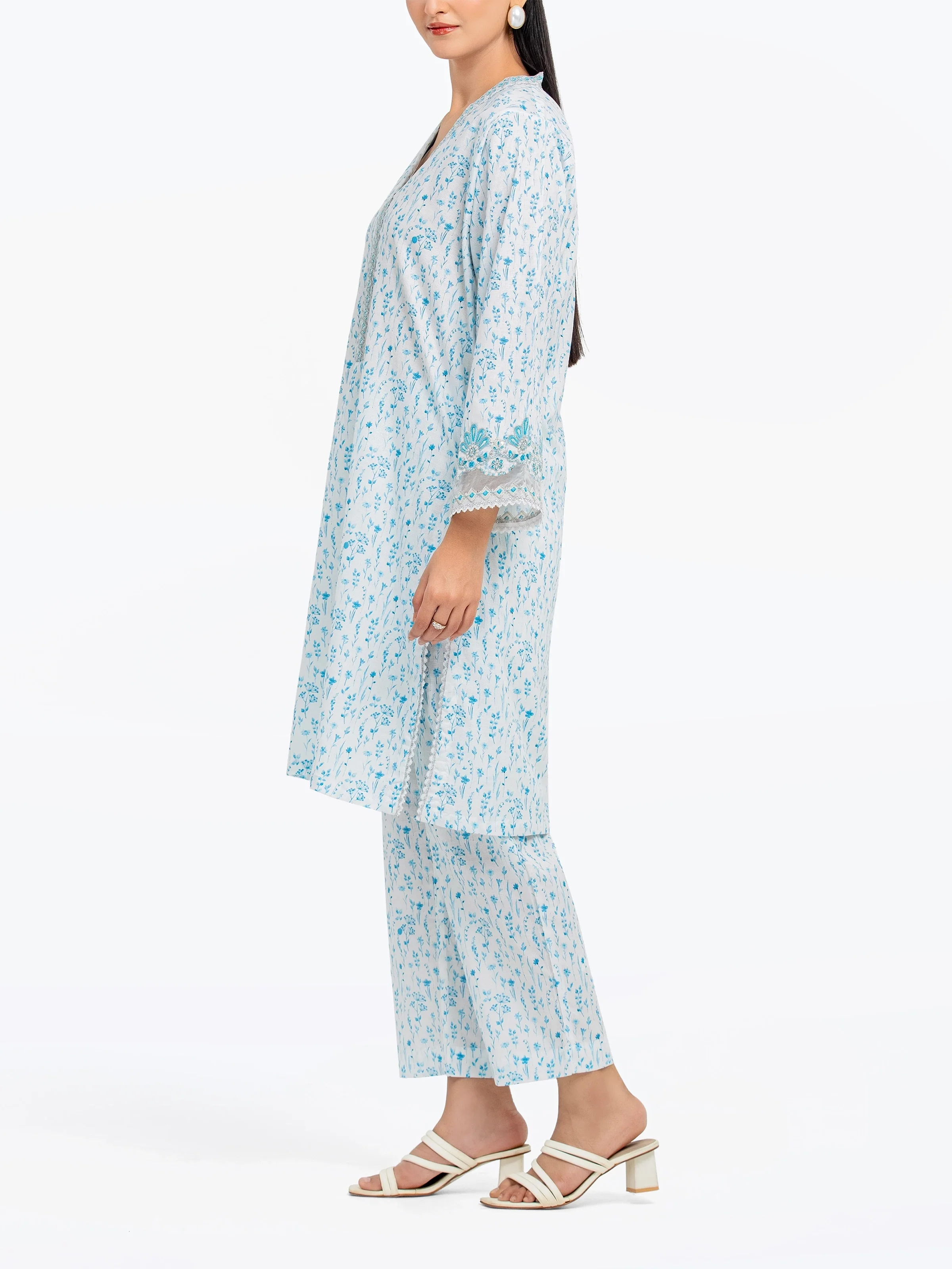 Pret Embroidered Dobby Co-Ord Set - EWTKE24-81348ST - Image 4