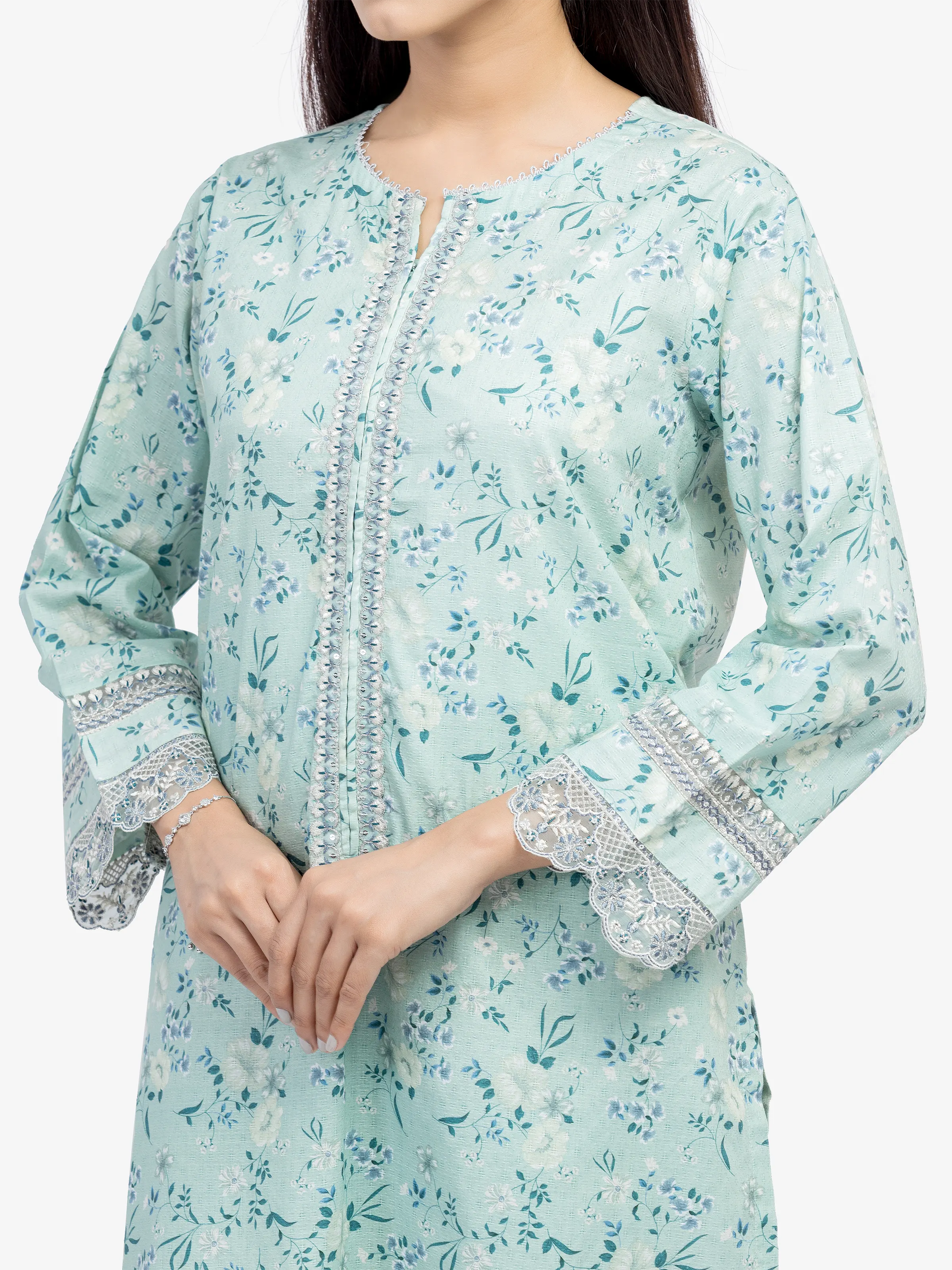 Pret Embroidered Dobby Co-Ord Set - EWTKE24-81349ST - Image 3