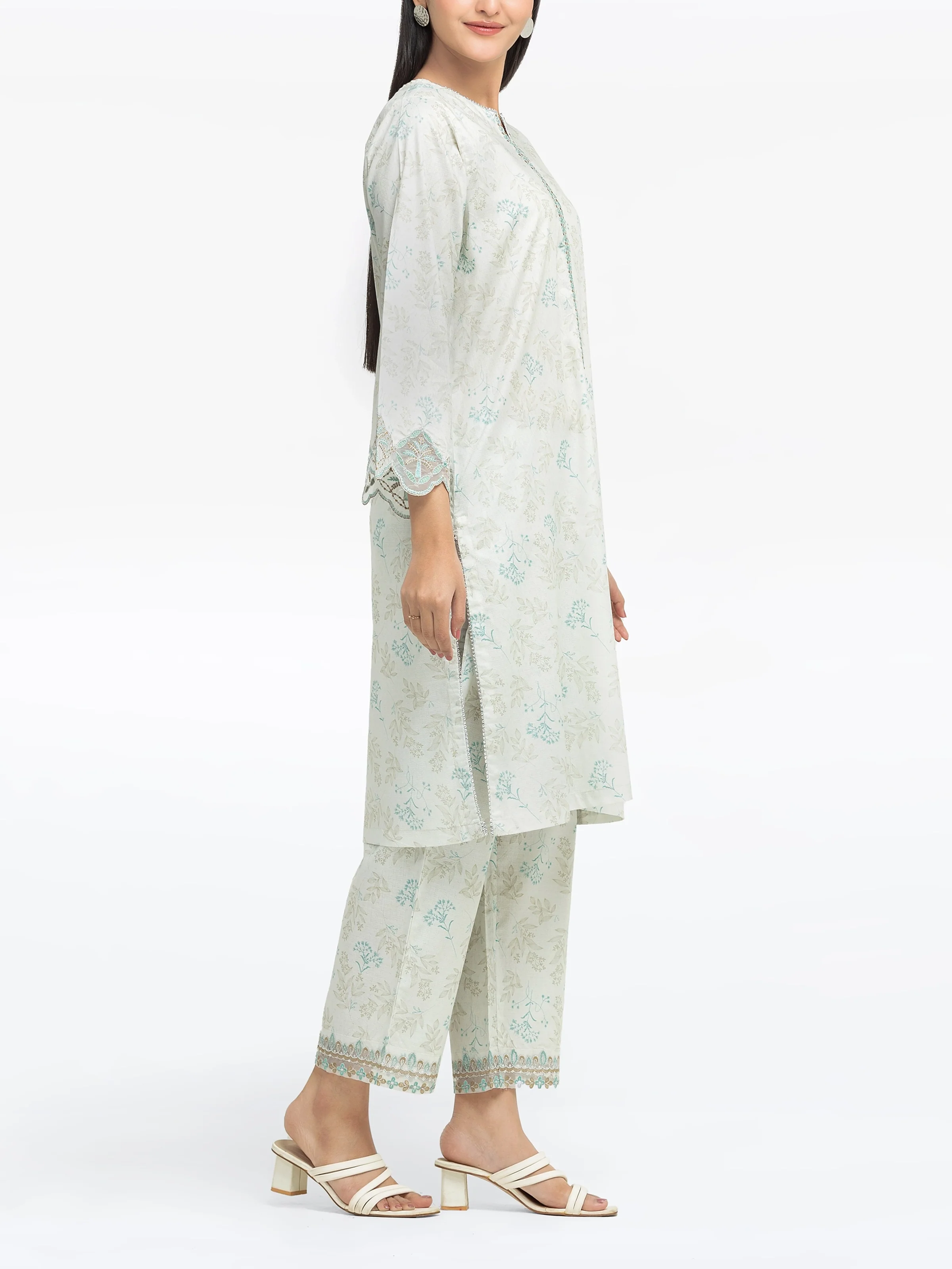 Pret Embroidered Dobby Co-Ord Set - EWTKE24-81350ST - Image 5