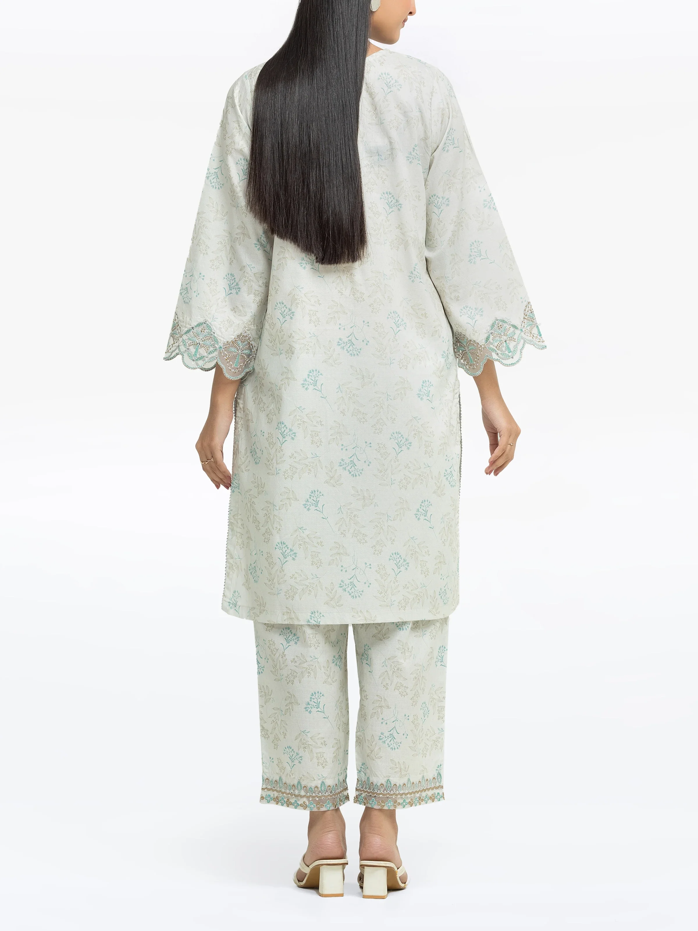 Pret Embroidered Dobby Co-Ord Set - EWTKE24-81350ST - Image 6