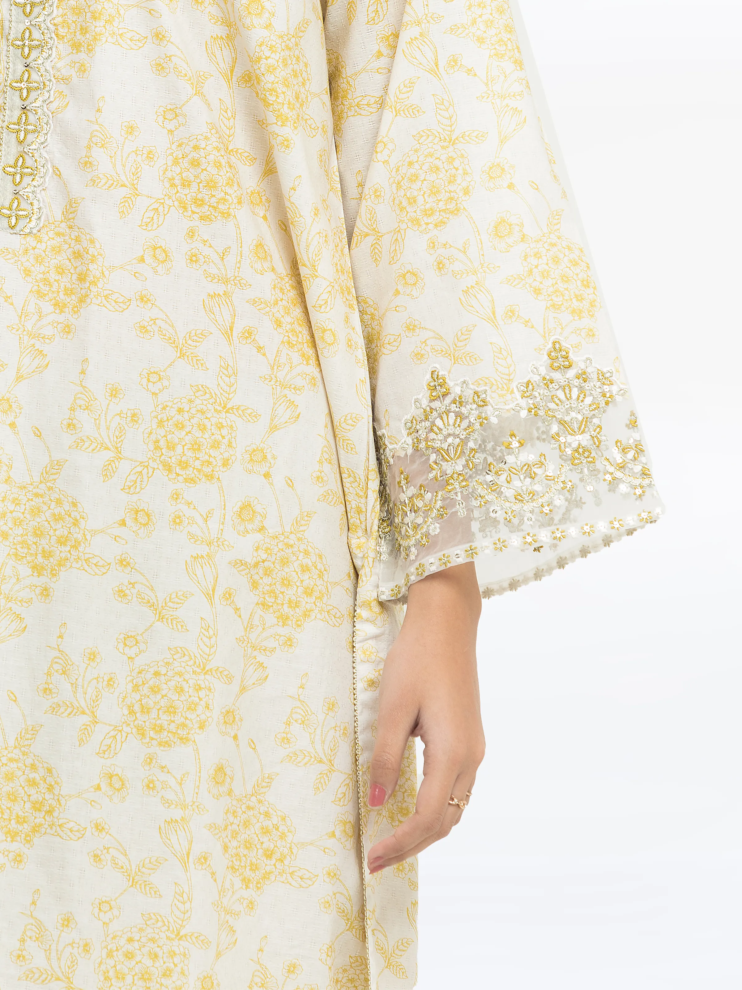 Pret Embroidered Dobby Co-Ord Set - EWTKE24-81351ST - Image 4