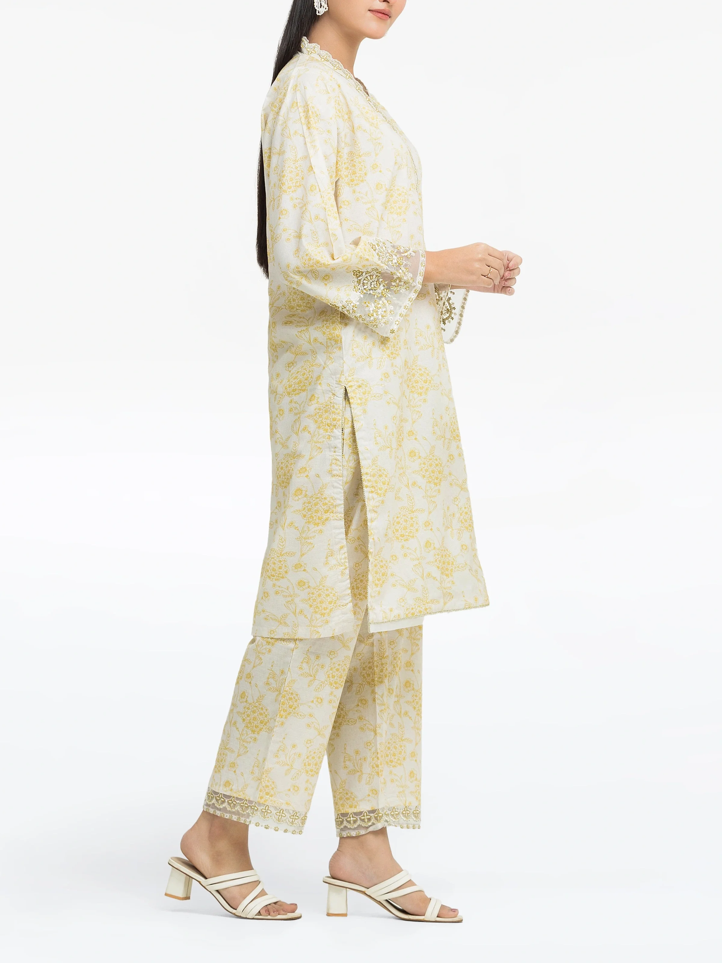 Pret Embroidered Dobby Co-Ord Set - EWTKE24-81351ST - Image 5