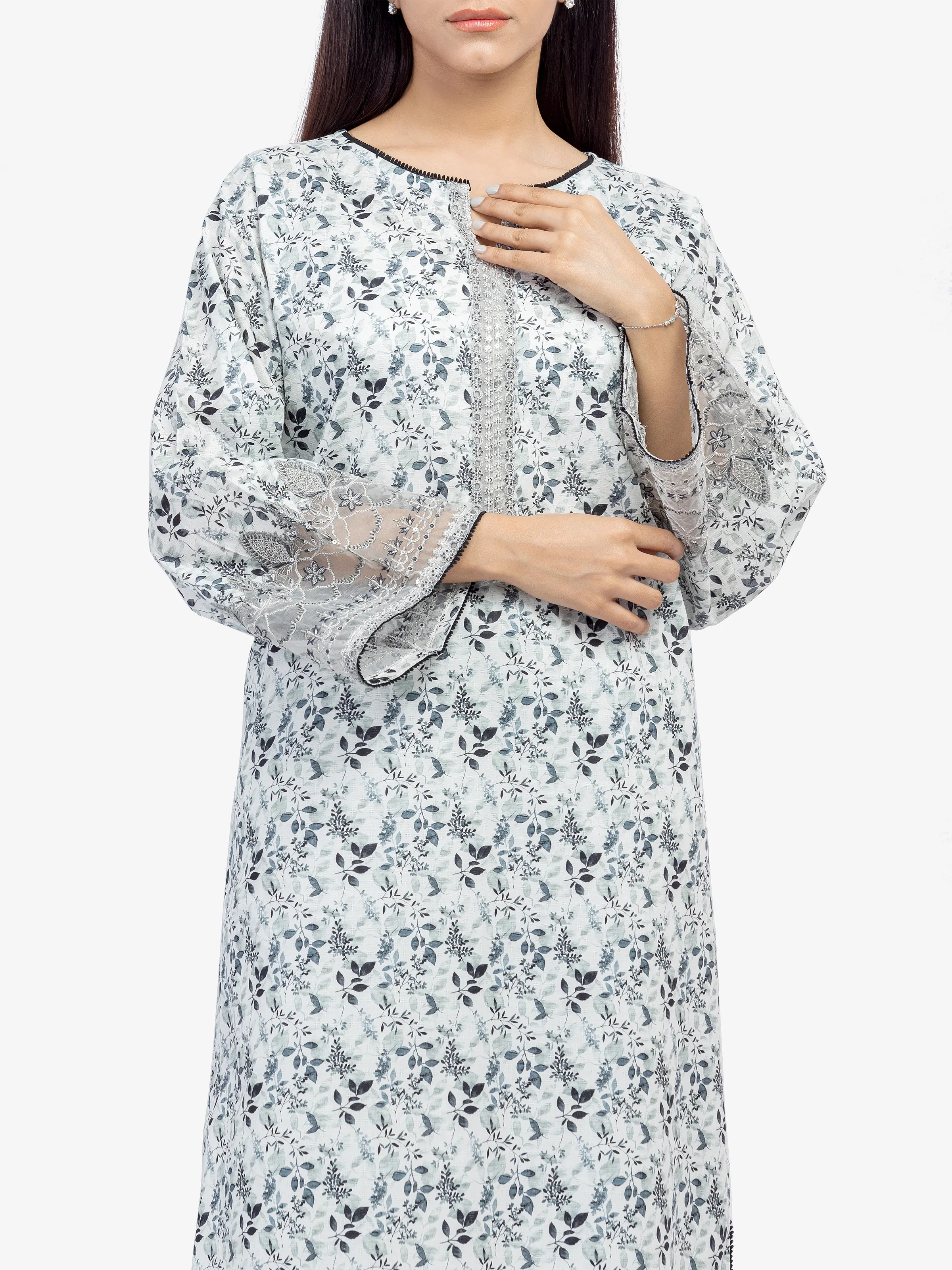 Pret Embroidered Dobby Co-Ord Set - EWTKE24-81354ST - Image 2