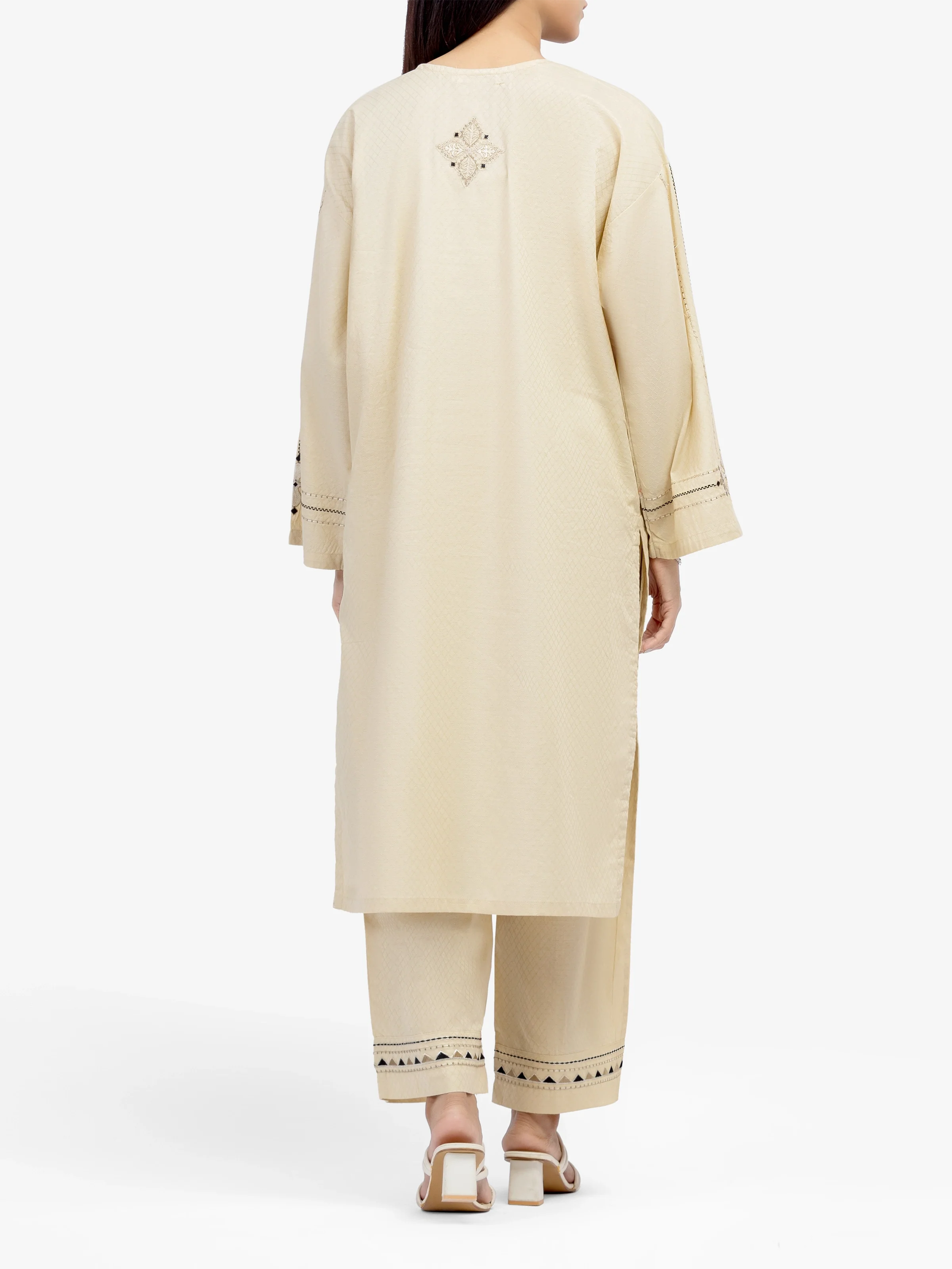 Pret Embroidered Dobby Co-Ord Set - EWTKE24-81453ST - Image 5