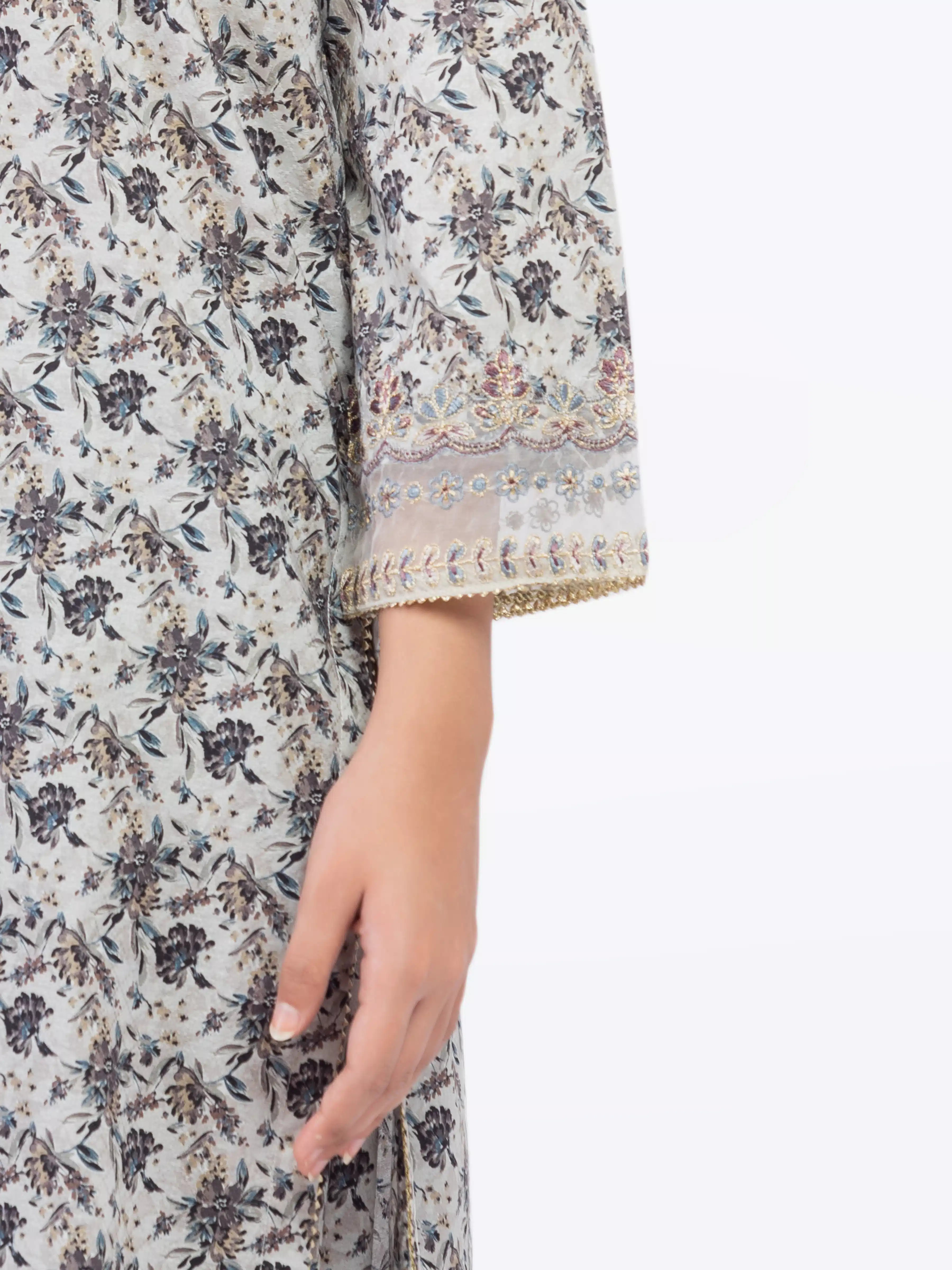 Pret Embroidered Dobby Co-Ord Set - EWTKE24-81456ST - Image 4
