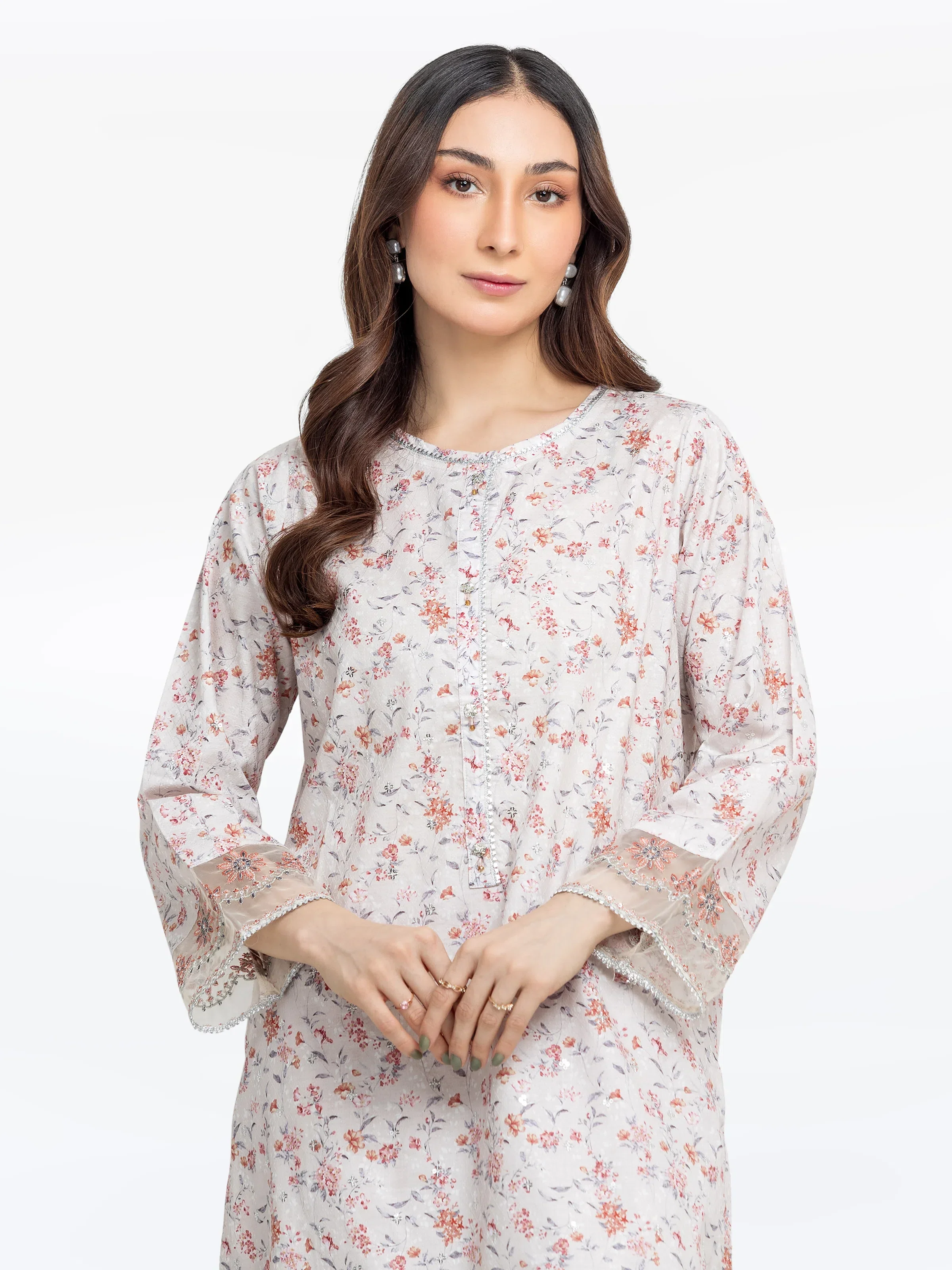 Pret Embroidered Dobby Co-Ord Set - EWTKE24-81457ST - Image 2