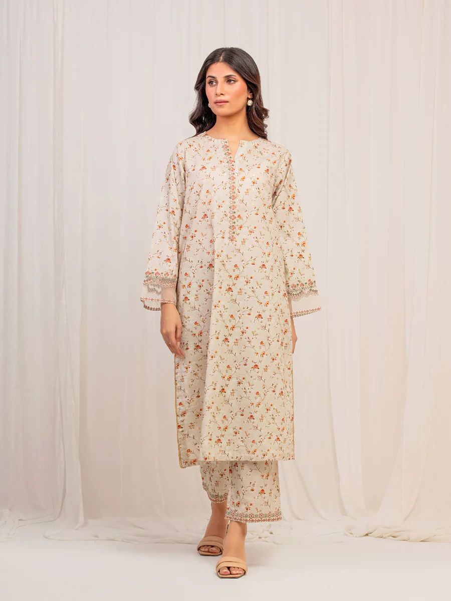 Pret Embroidered Dobby Co-Ord Set - EWTKE24-81458ST