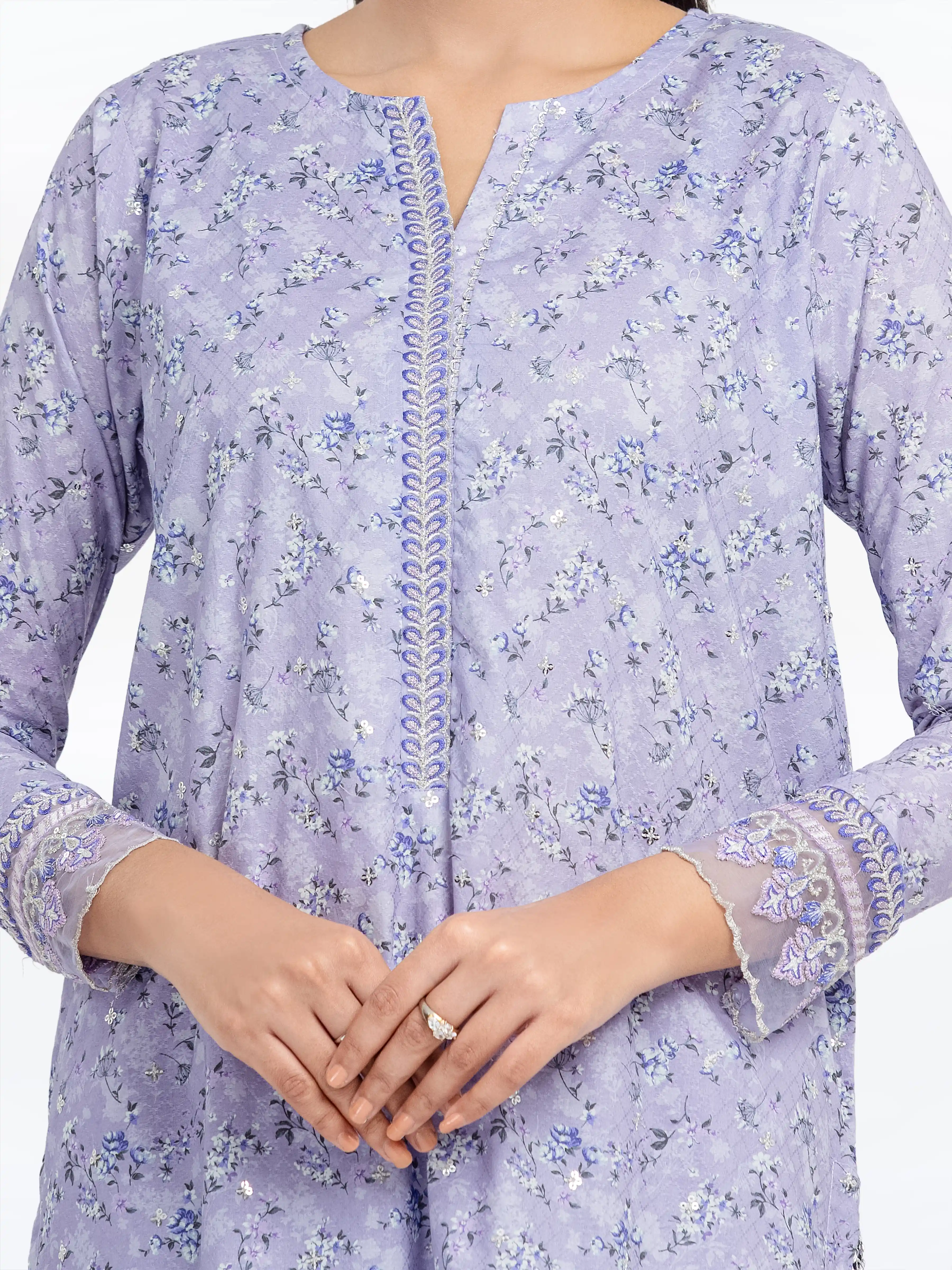 Pret Embroidered Dobby Co-Ord Set - EWTKE24-81459ST - Image 3