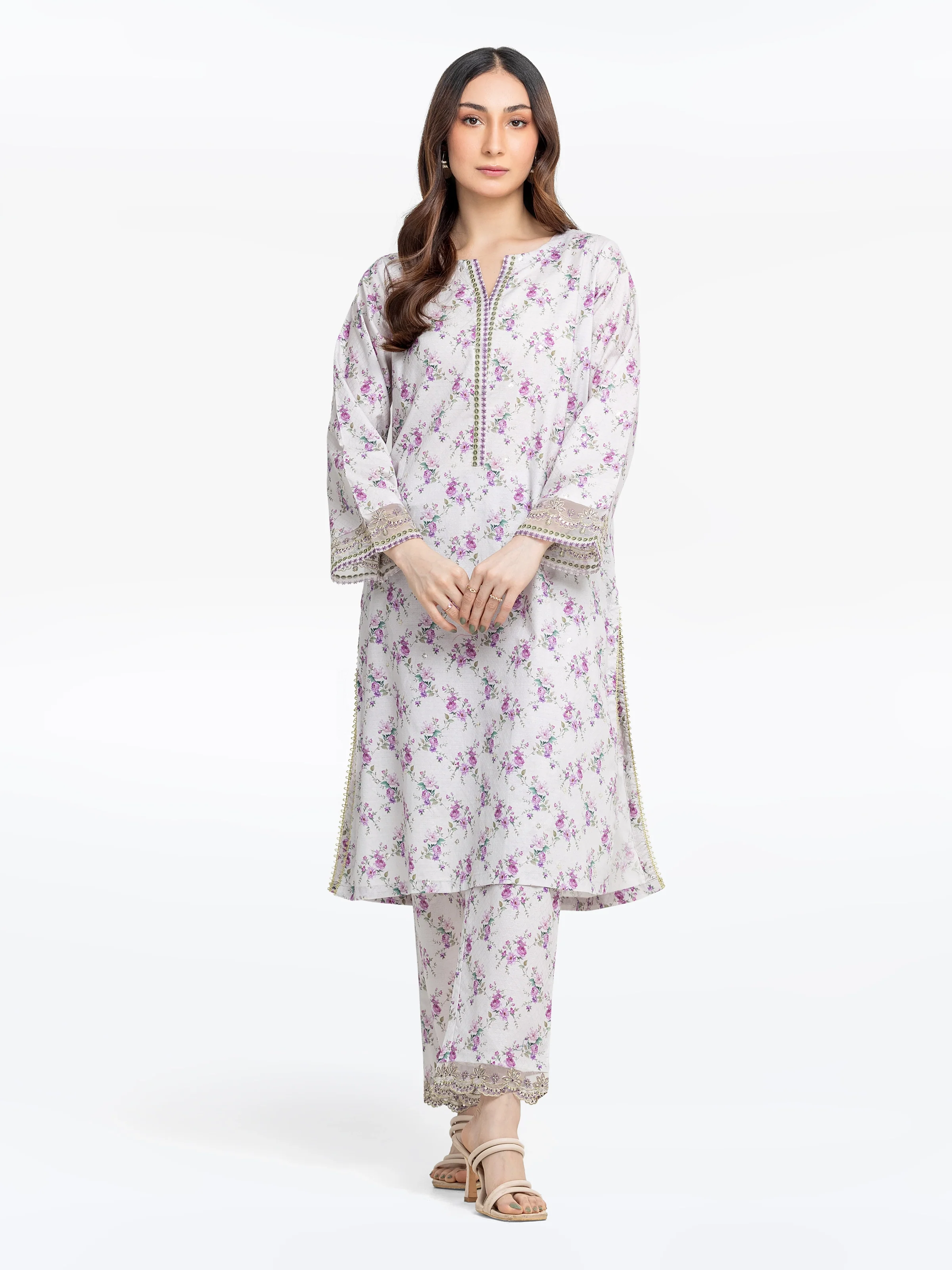 Pret Embroidered Dobby Co-Ord Set - EWTKE24-81461ST - Image 2