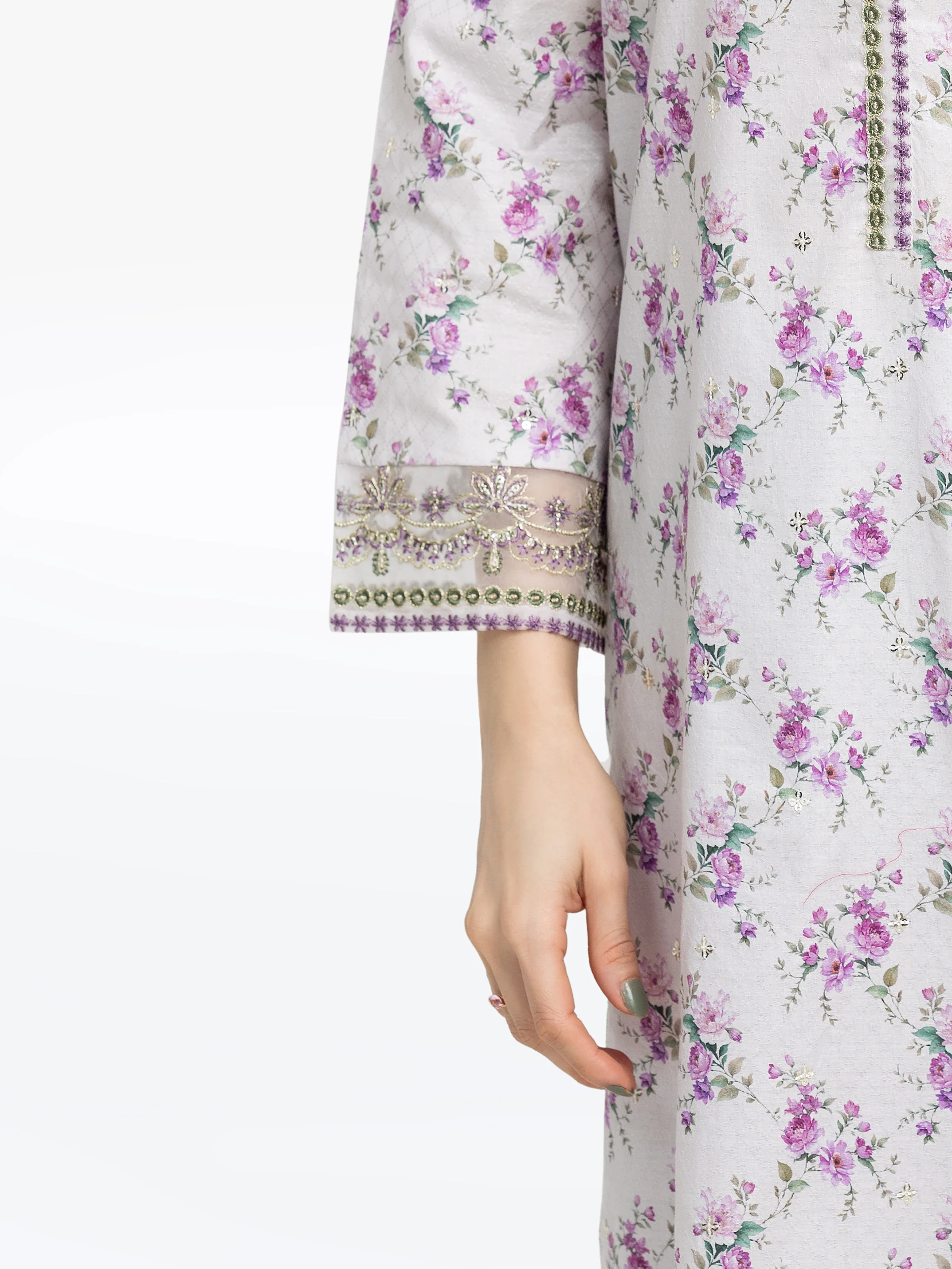 Pret Embroidered Dobby Co-Ord Set - EWTKE24-81461ST - Image 4