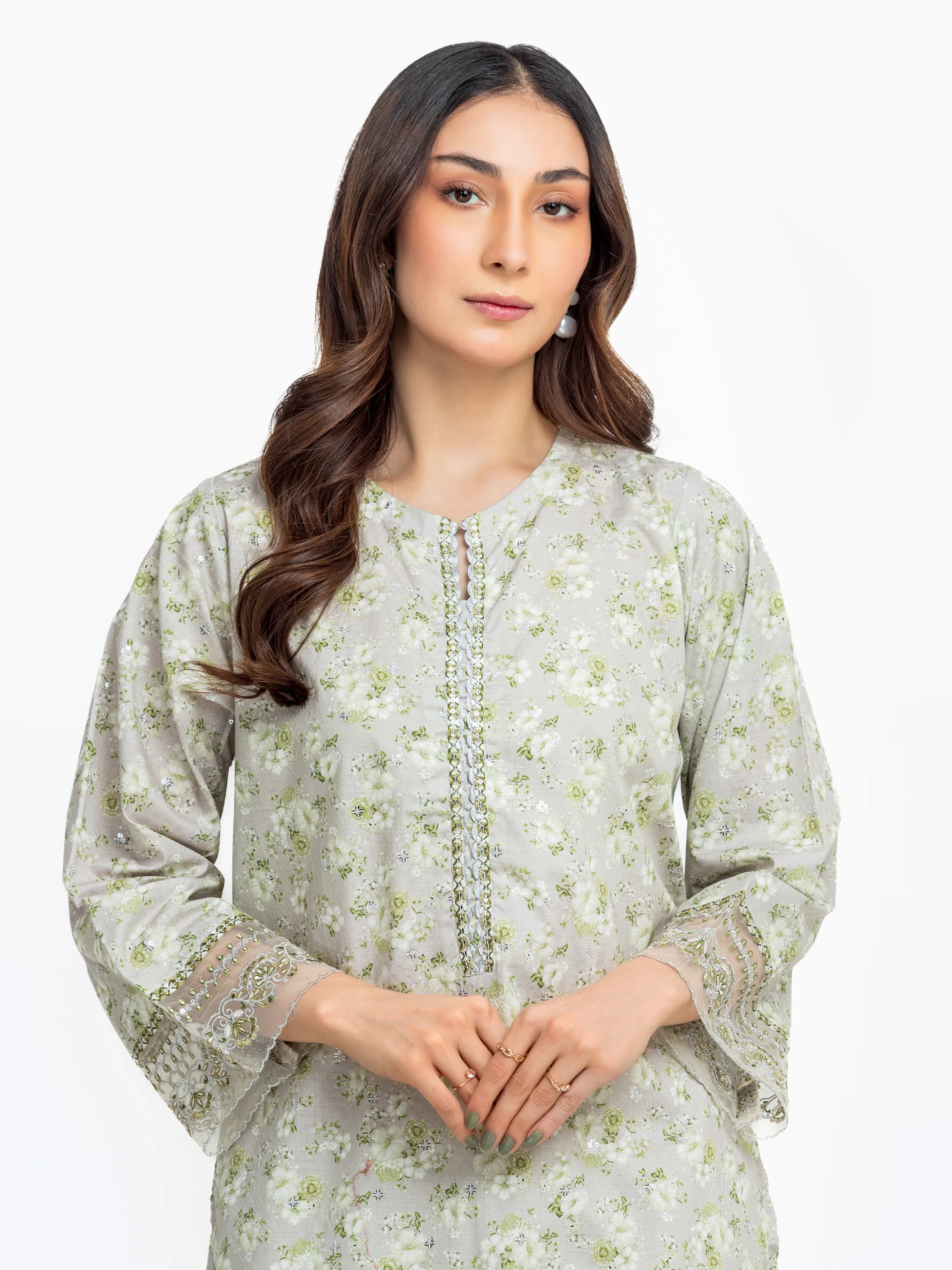 Pret Embroidered Dobby Co-Ord Set - EWTKE24-81463ST - Image 2