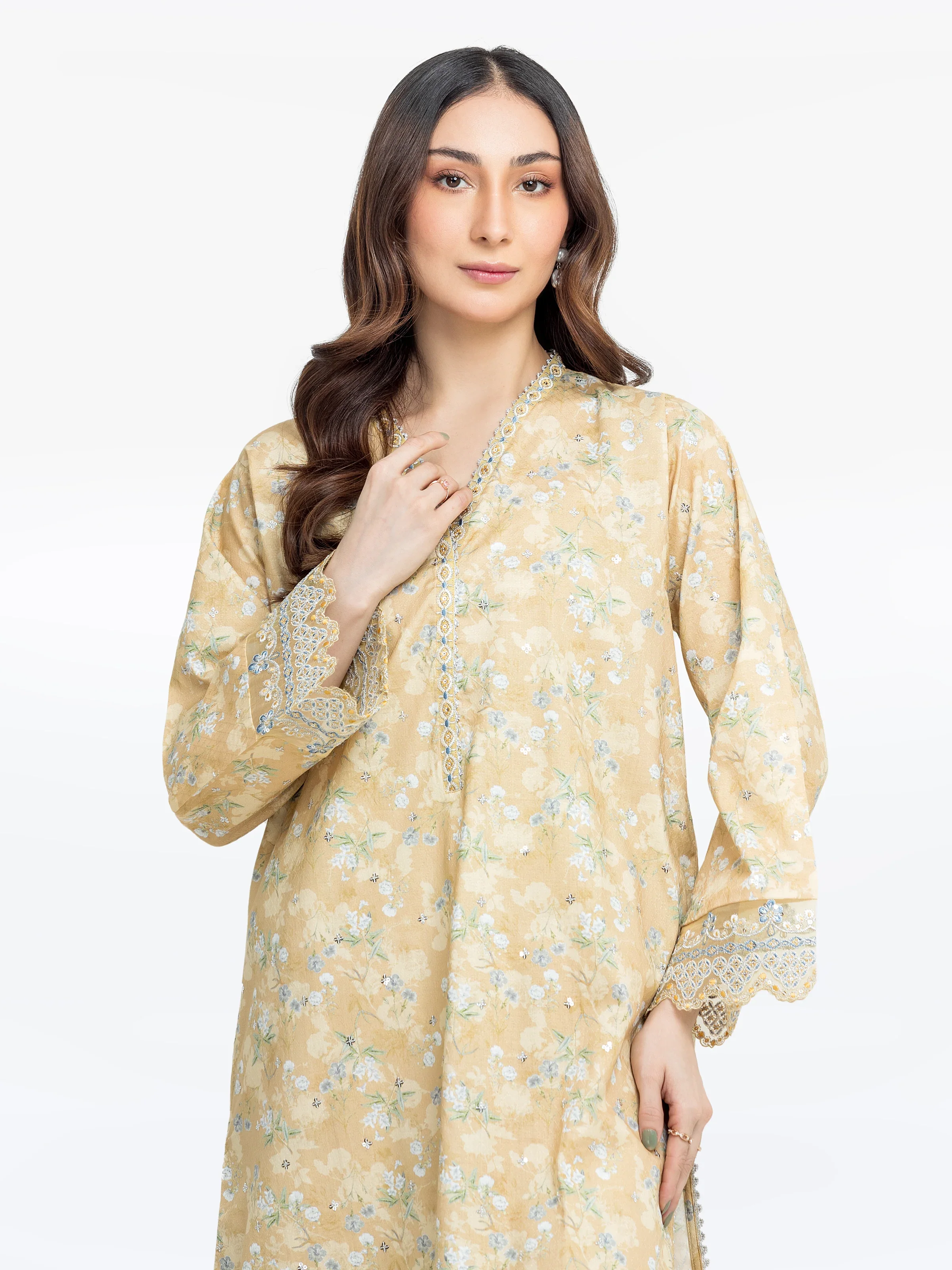 Pret Embroidered Dobby Co-ord Set - EWTKE5-81460ST - Image 2