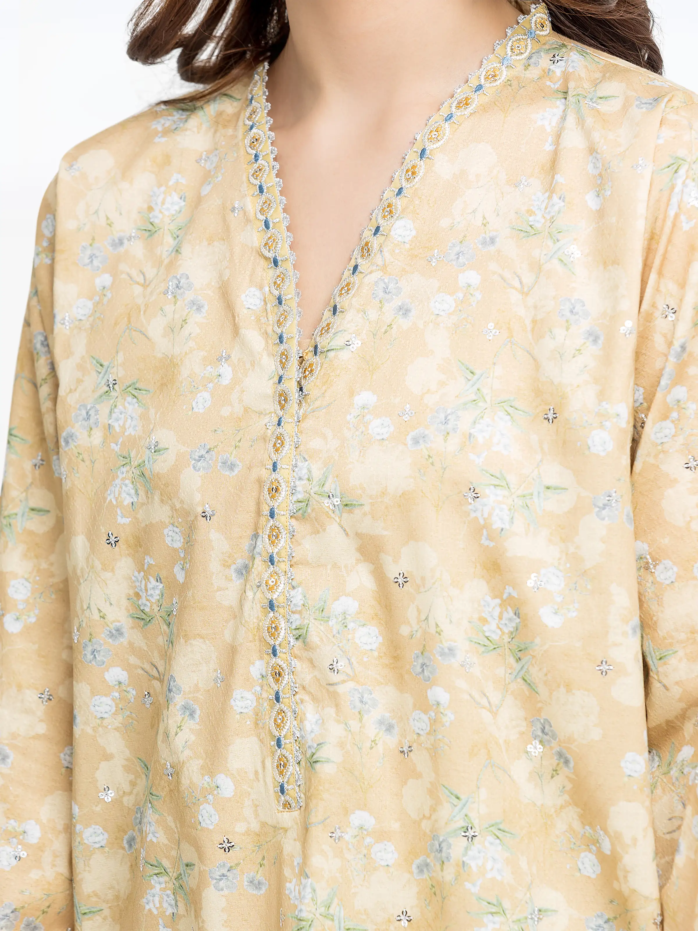 Pret Embroidered Dobby Co-ord Set - EWTKE5-81460ST - Image 3