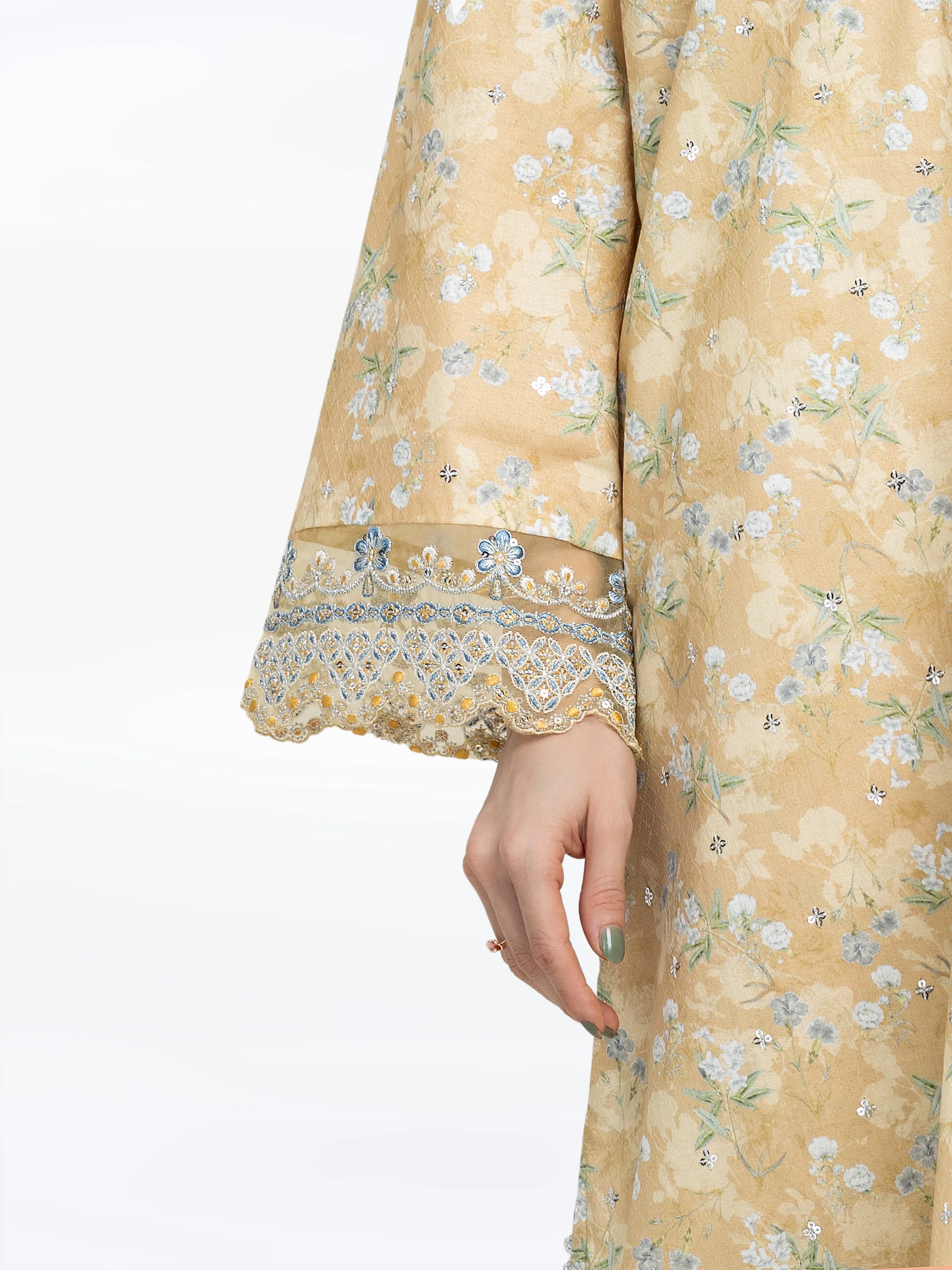 Pret Embroidered Dobby Co-ord Set - EWTKE5-81460ST - Image 4