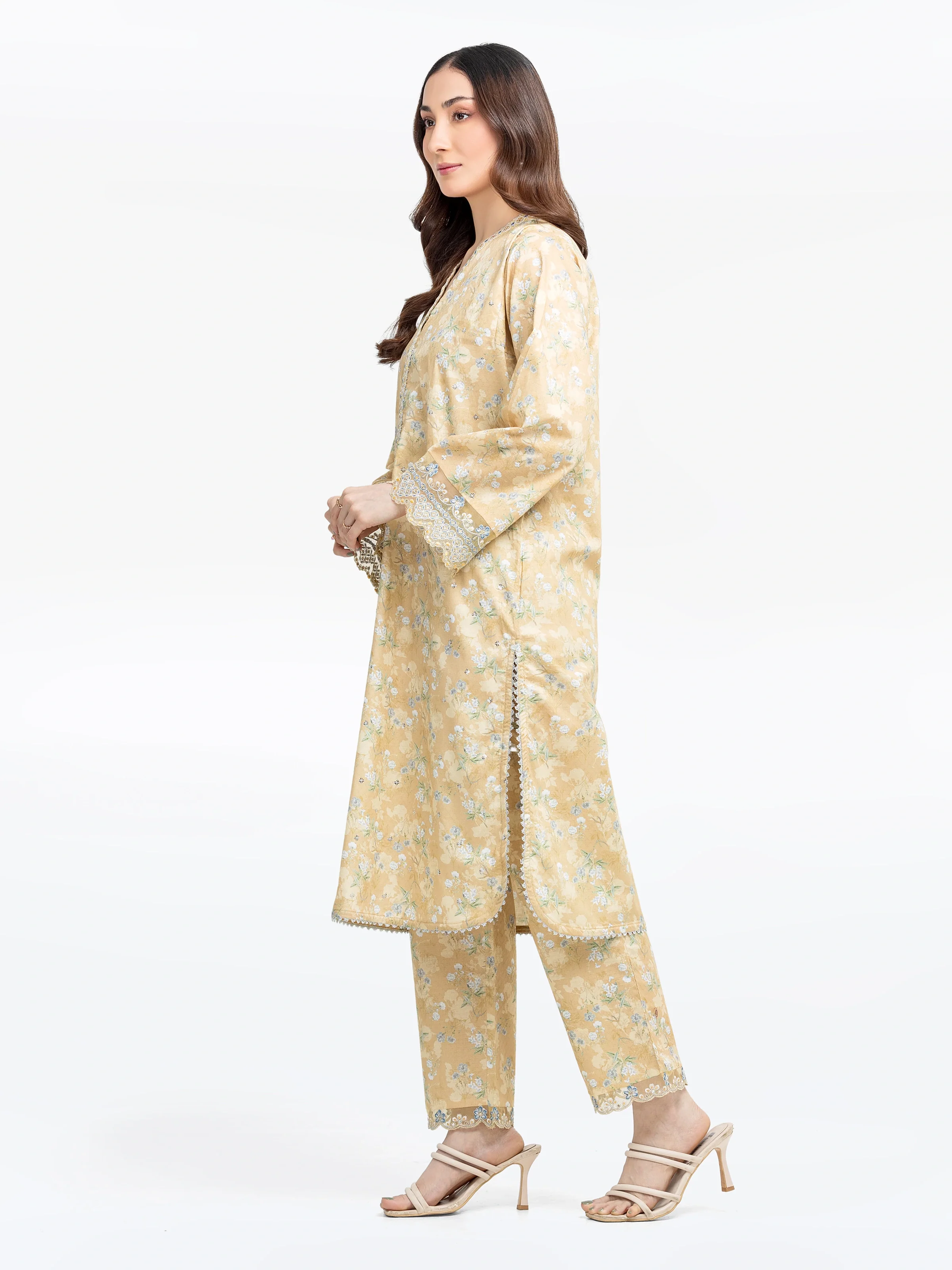 Pret Embroidered Dobby Co-ord Set - EWTKE5-81460ST - Image 5