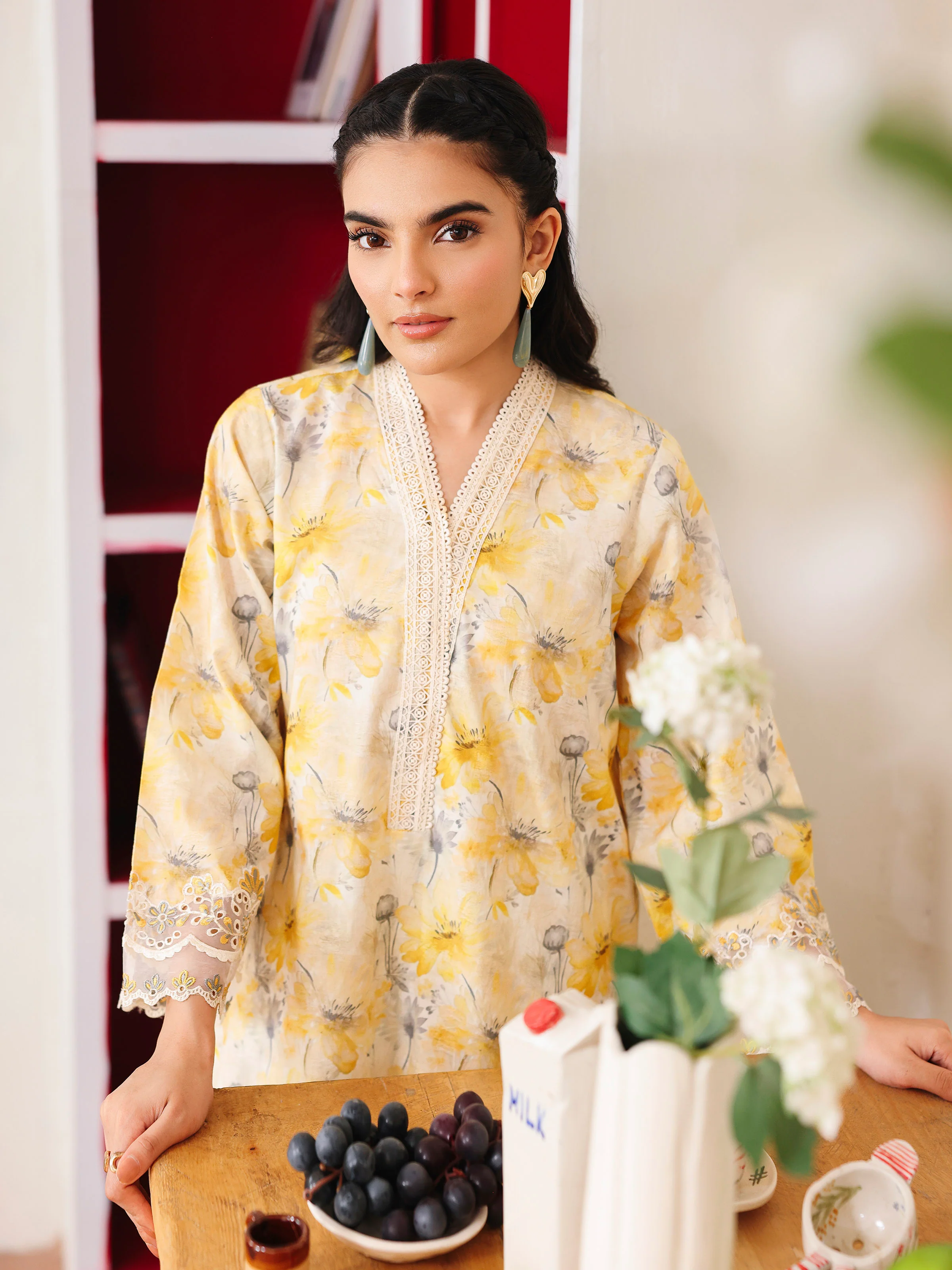 Pret Printed Jacquard Co-Ord Set - EWTKE5-81693ST - Image 2