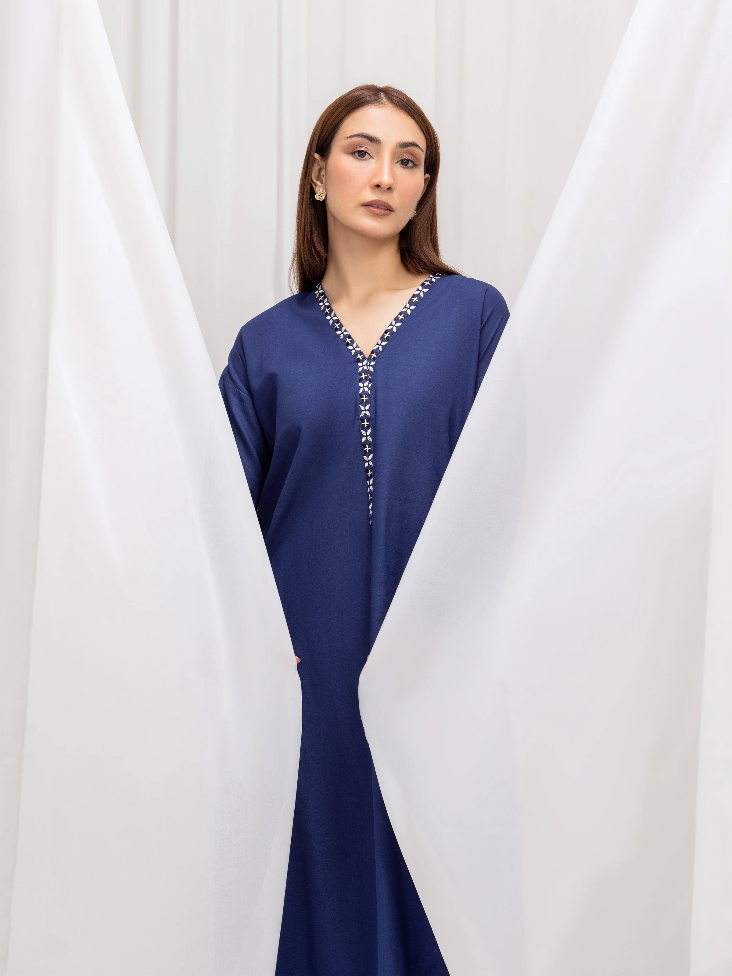 Pret Embroidered Khaddar Shirt Trouser - EWTKE24-81428ST - Image 2