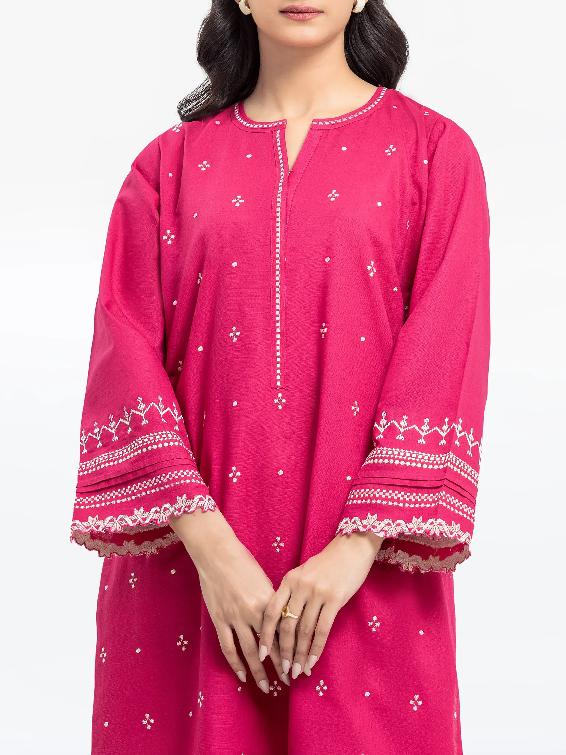 Pret Embroidered Khaddar Shirt Trouser - EWTKE24-81429ST - Image 2
