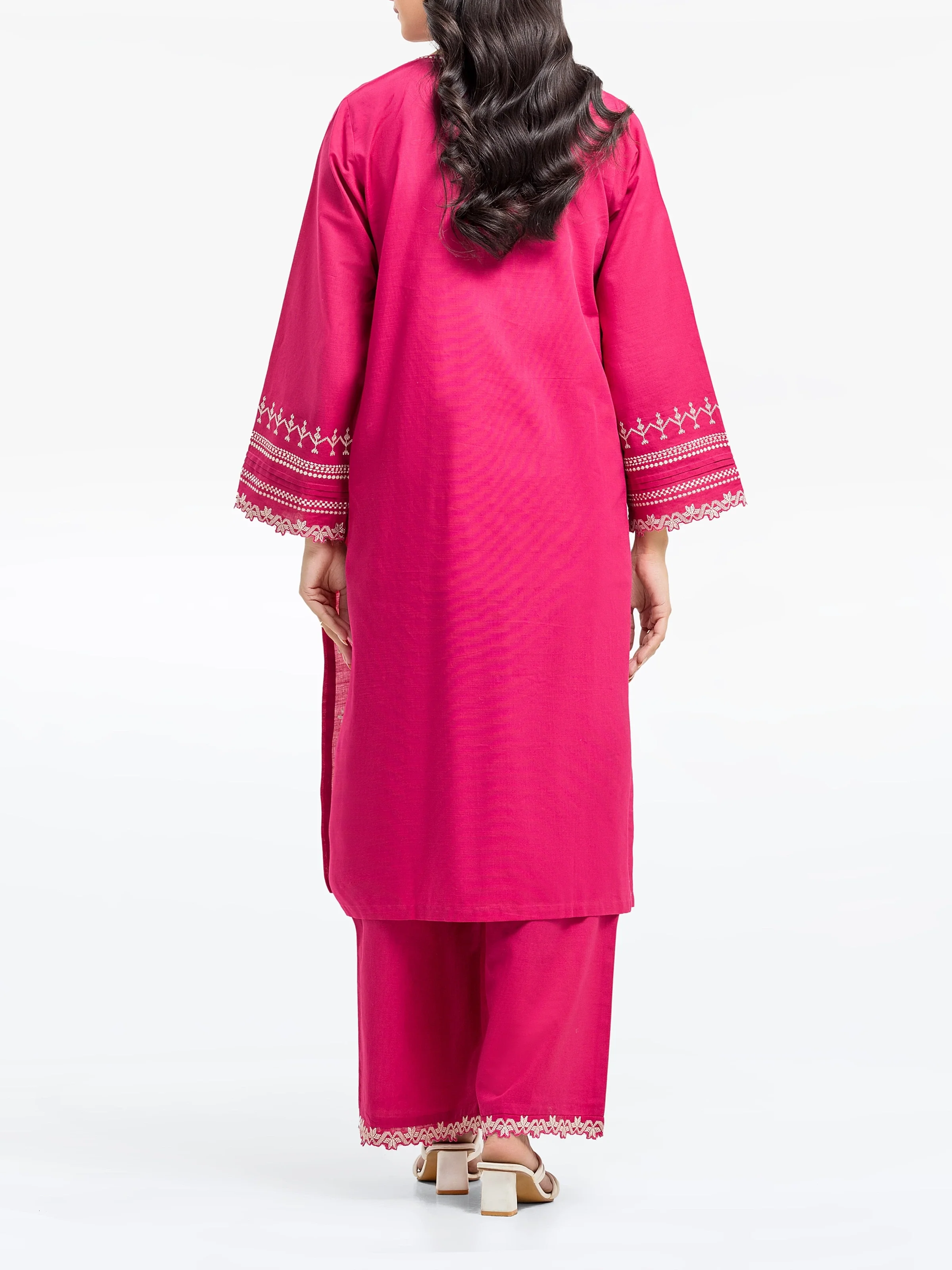 Pret Embroidered Khaddar Shirt Trouser - EWTKE24-81429ST - Image 5