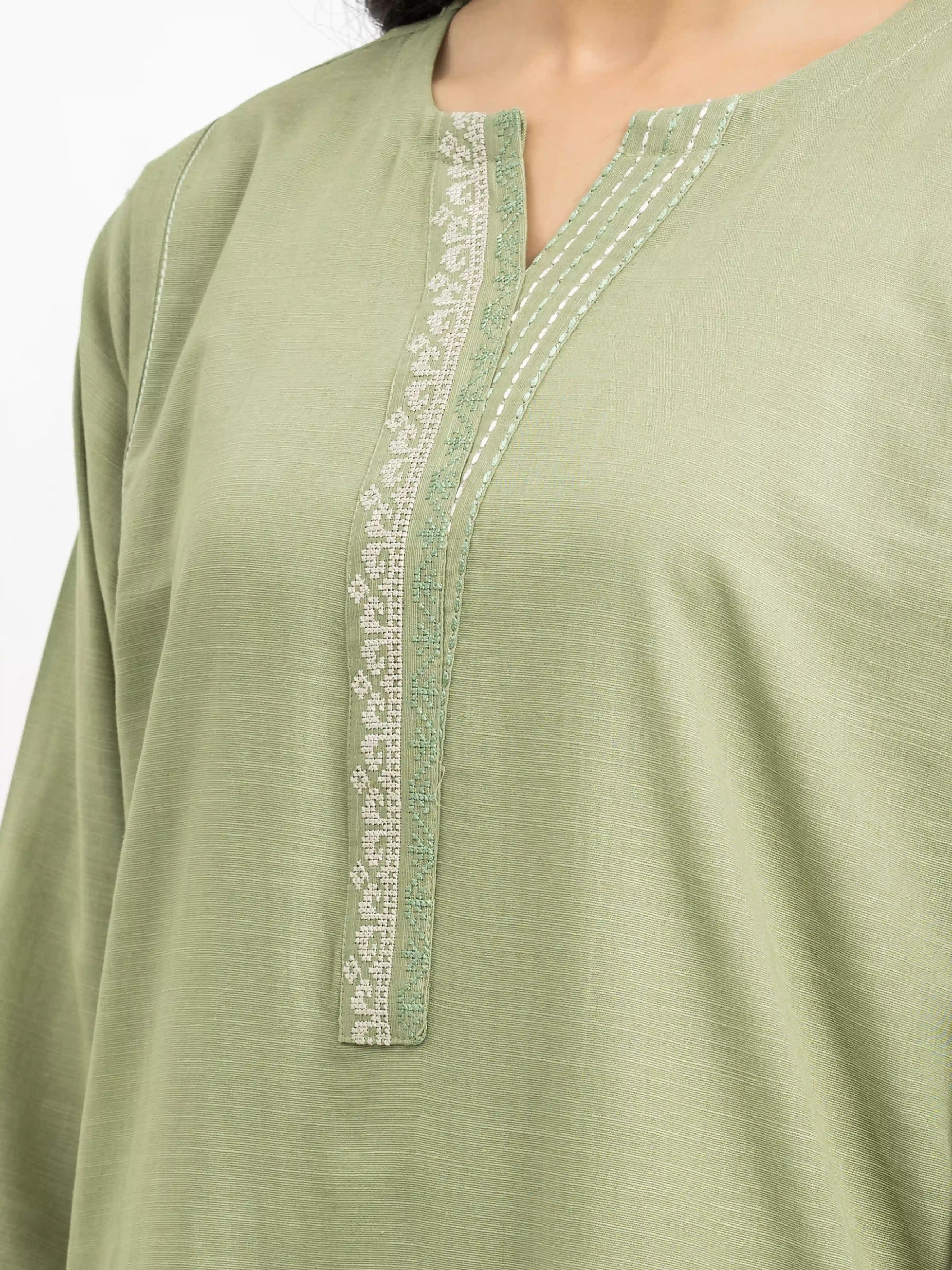Pret Embroidered Khaddar Shirt Trouser - EWTKE24-81430ST - Image 3