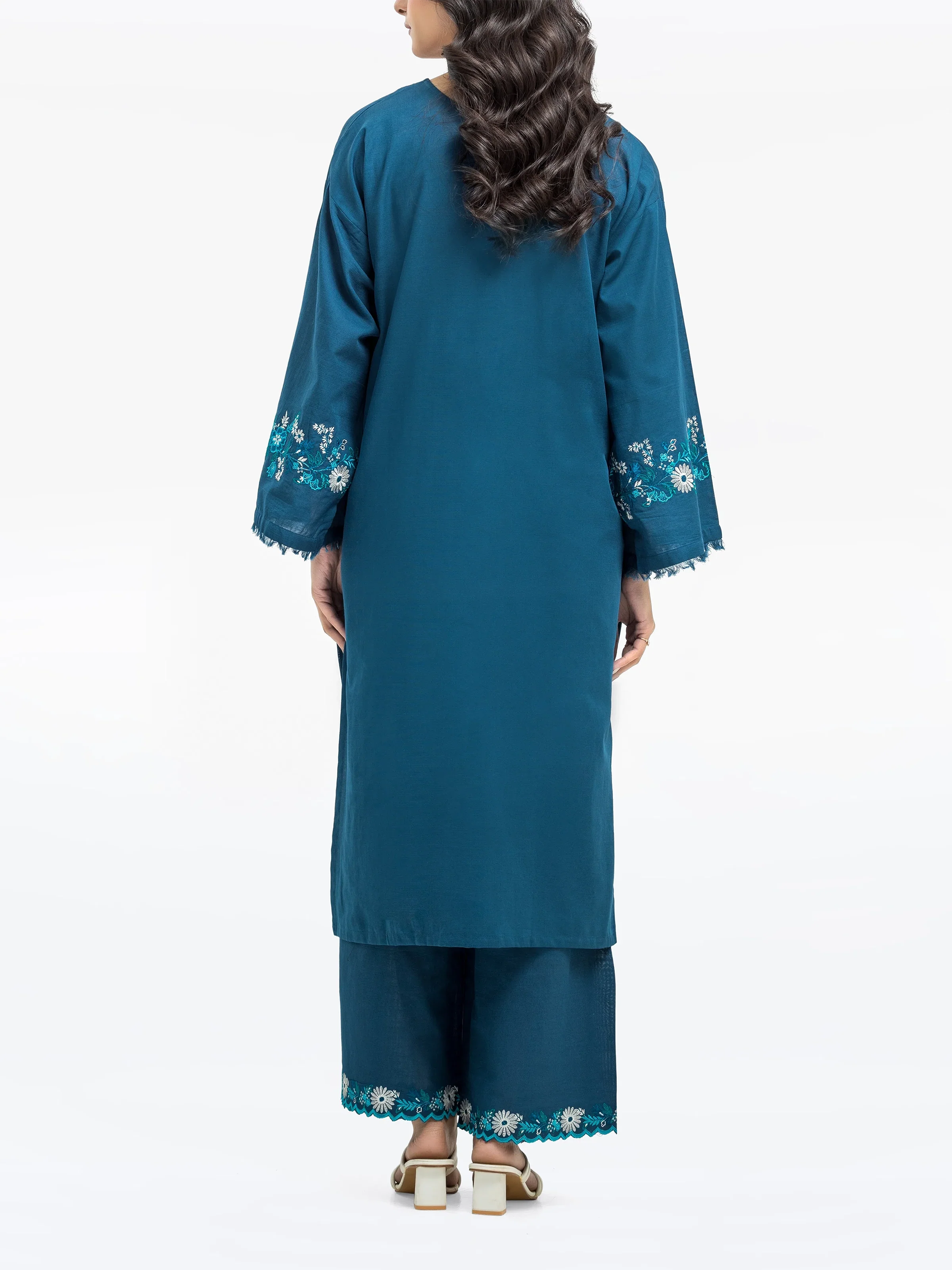 Pret Embroidered Khaddar Co-Ord Set - EWTKE24-81432ST - Image 6