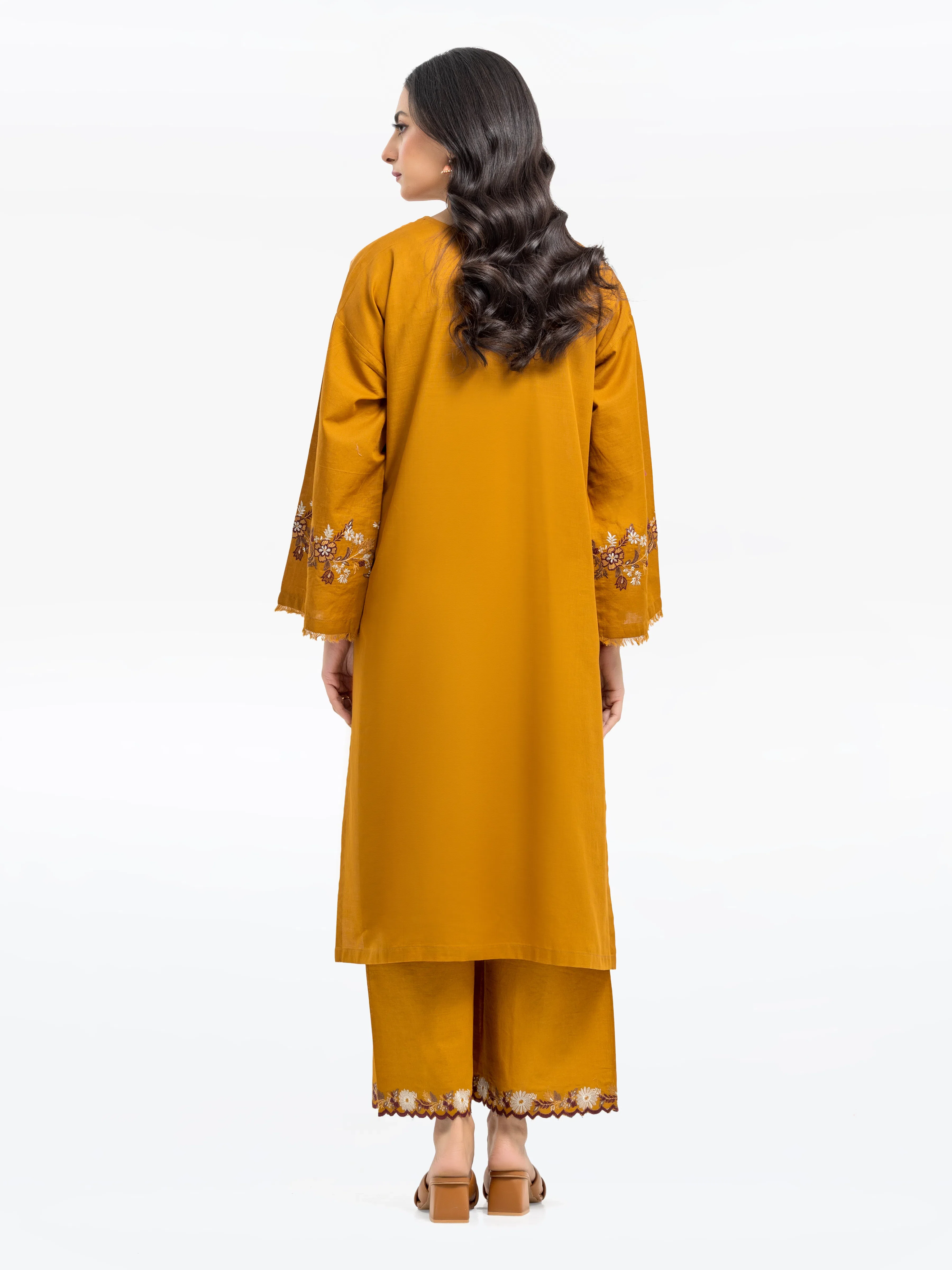 Pret Embroidered Khaddar Shirt Trouser - EWTKE24-81433ST - Image 6