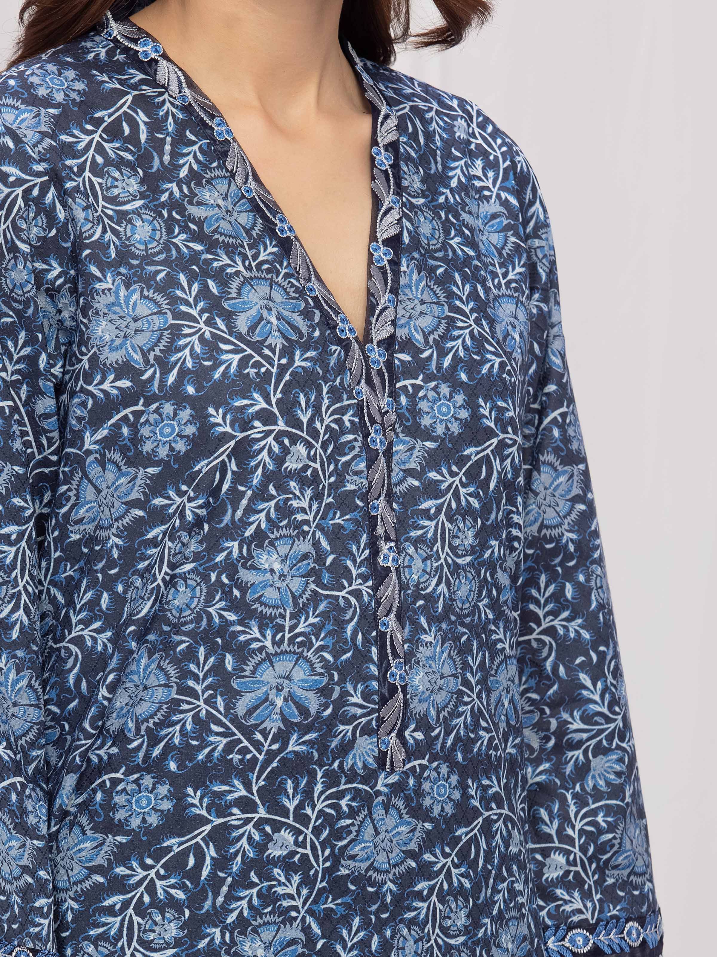 Pret Embroidered Lawn Co-Ord Set - EWTKE5-81690ST - Image 3